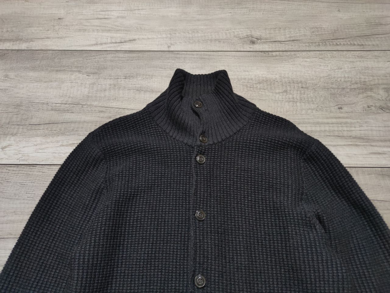 GRP GRP Inis Meain Heavy 100% Merino Wool Knitted Sweater Jacket Size US L / EU 52-54 / 3 - 5 Thumbnail