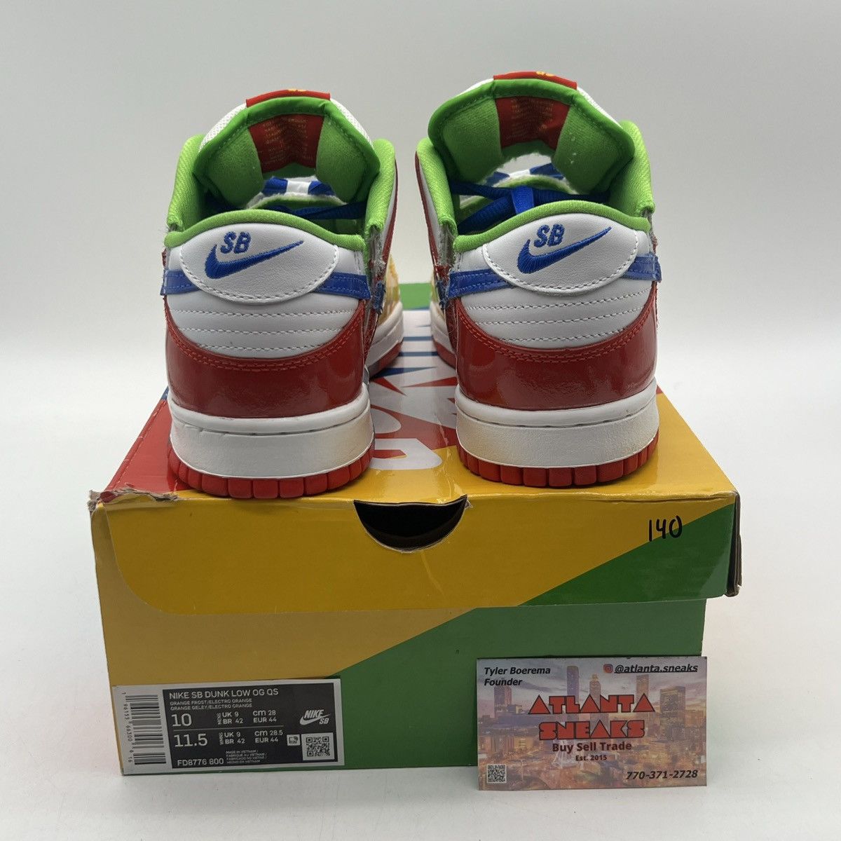 Nike Nike dunk low sb sandy bodecker Size US 9.5 / EU 42-43 - 3 Thumbnail
