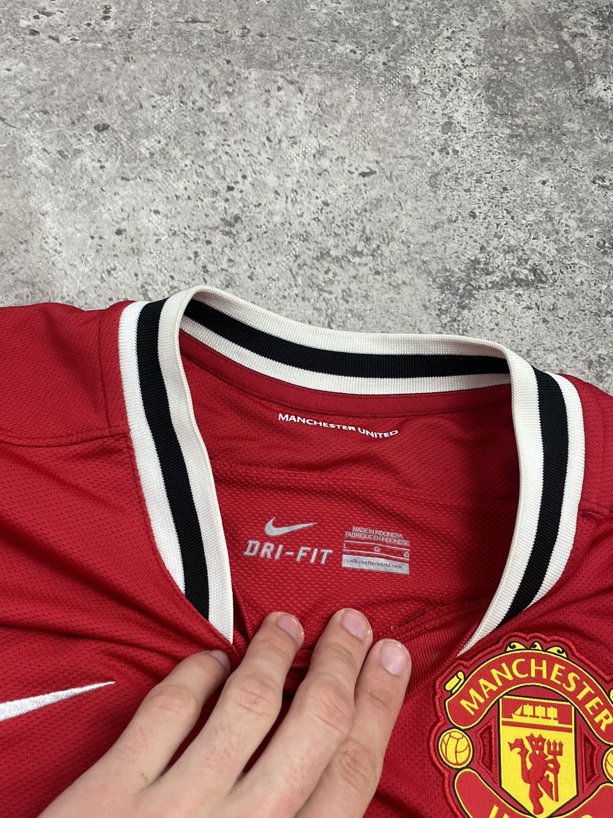 Nike Nike Manchester United 2011 Soccer Jersey Size US L / EU 52-54 / 3 - 7 Thumbnail