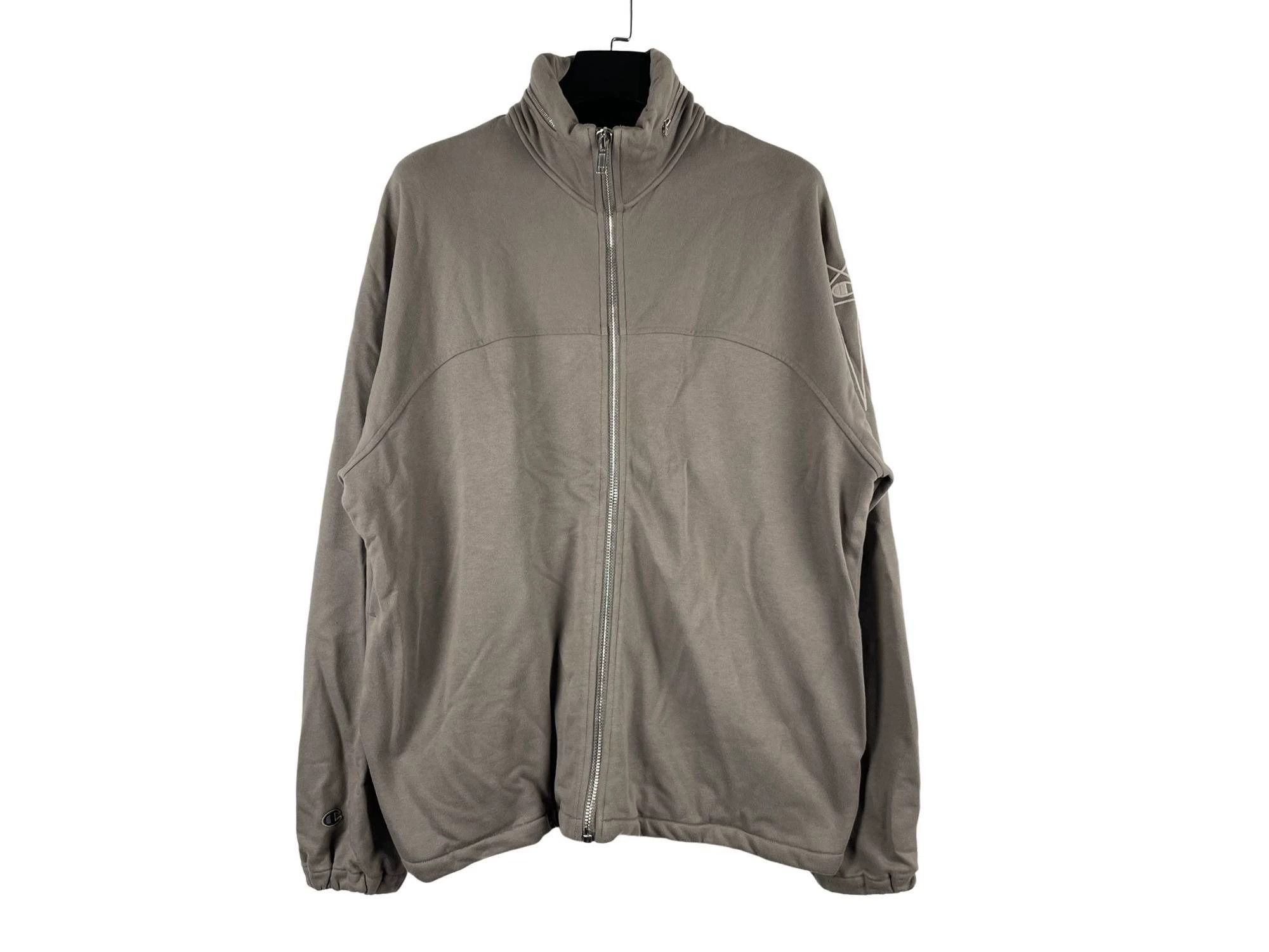 Rick Owens Rick Owens x Champion Embroidered Logo Zip Jacket Size US L / EU 52-54 / 3 - 1 Thumbnail