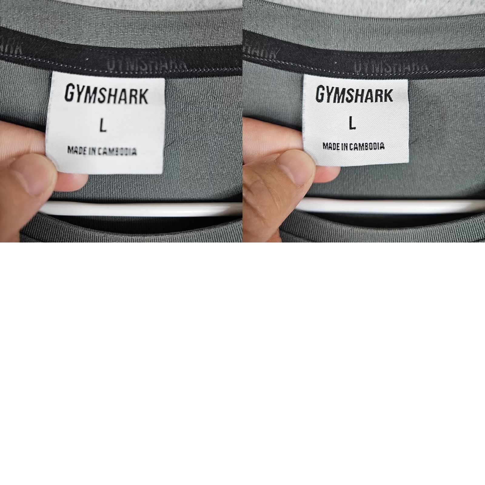 Gymshark GYMSHARK Men's Dark Gray Long Sleeve Workout T-shirt L Regular Size Size US L / EU 52-54 / 3 - 8 Thumbnail