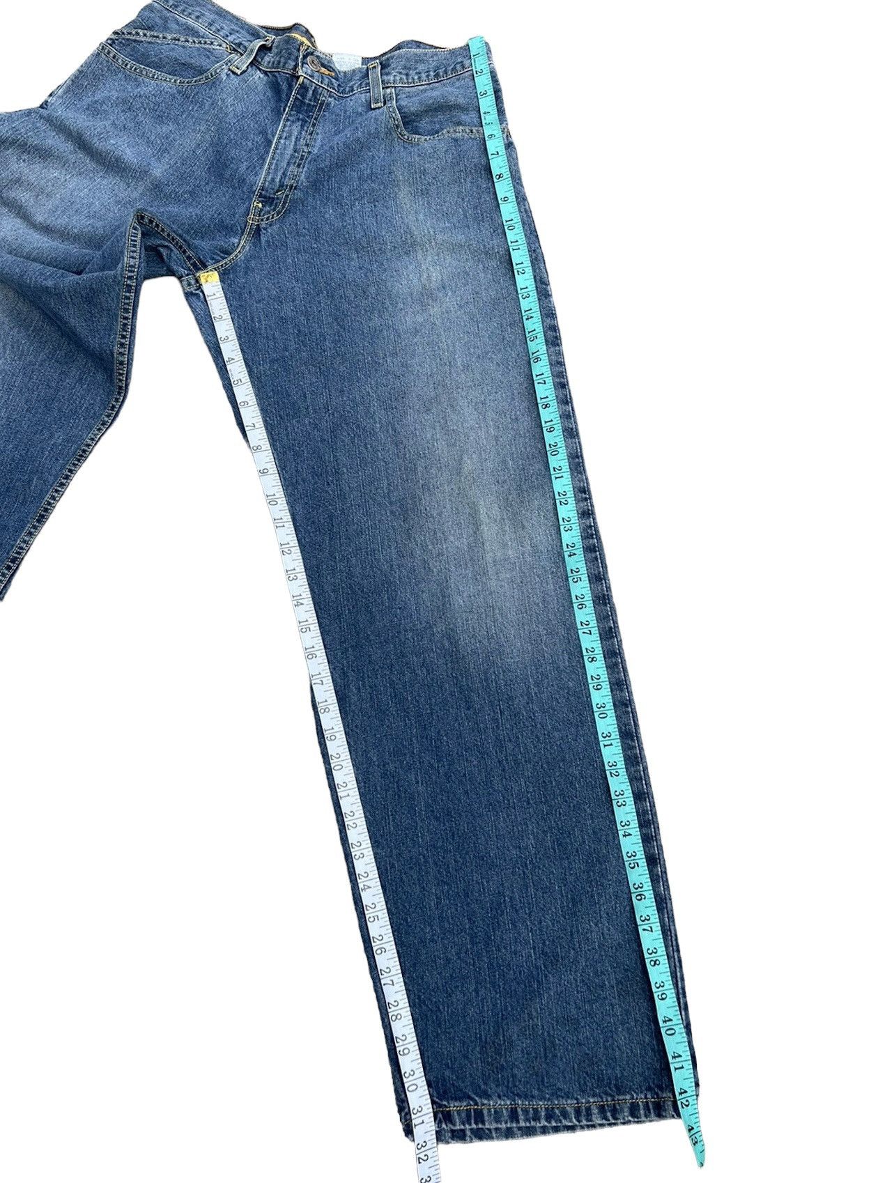 Levi's × Vintage Vintage 2004 Levi’s Silvertab Faded Denim Baggy Jeans Size US 33 - 5 Thumbnail