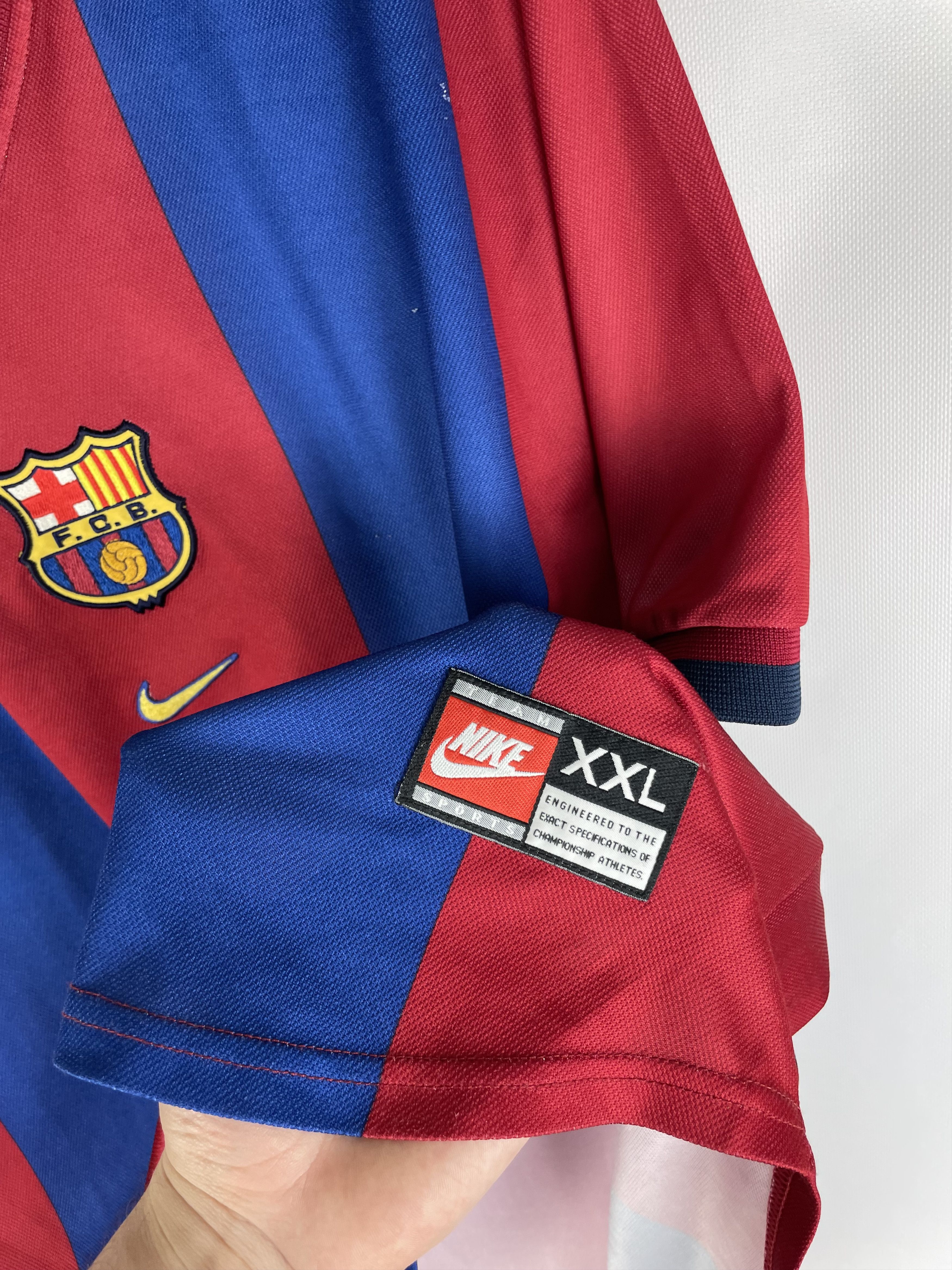 Nike Vintage Nike FC Barcelona T-shirt soccer jersey Size US XXL / EU 58 / 5 - 7 Thumbnail