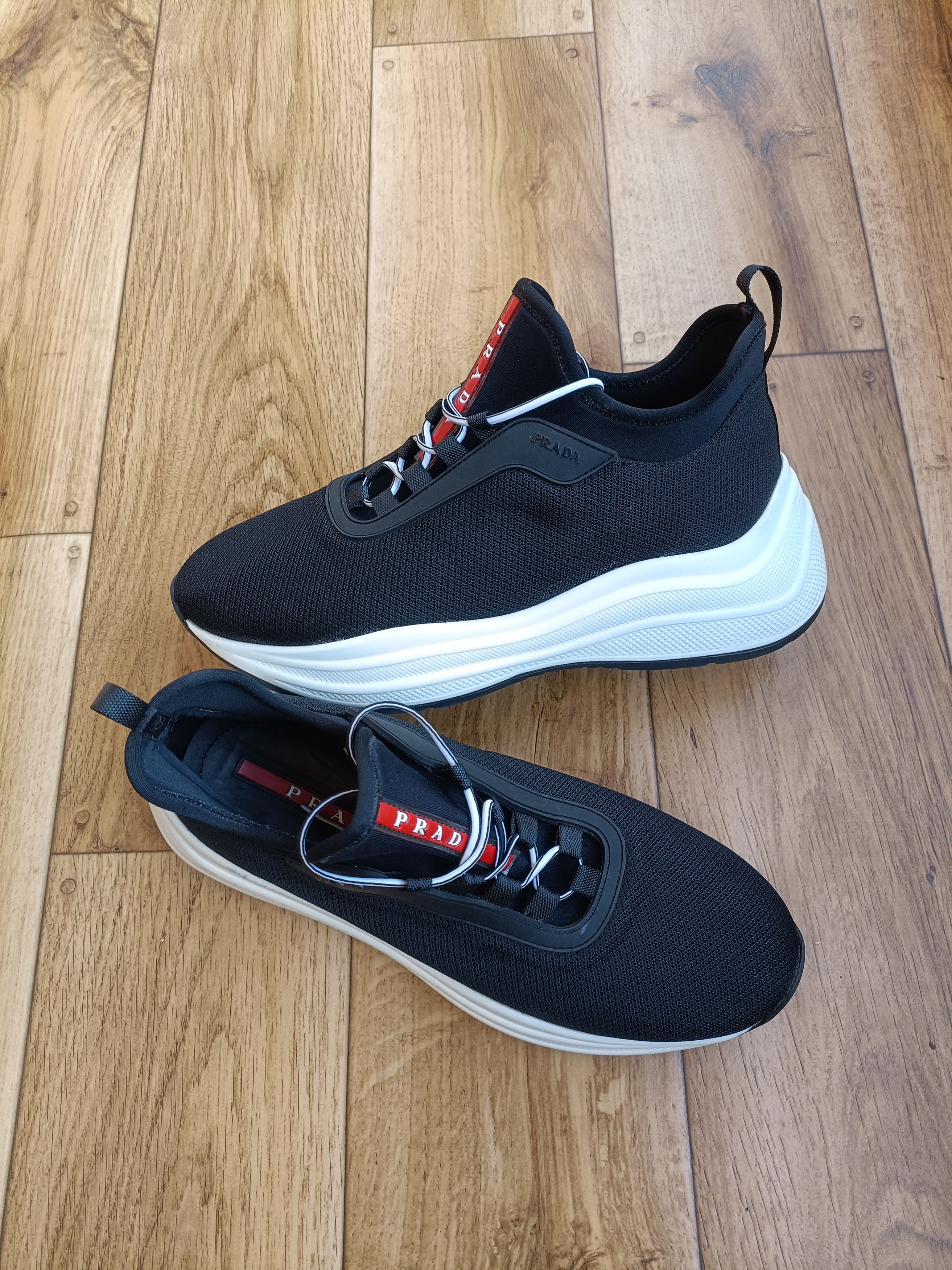 Prada Prada Chunky Sock Sneakers Size US 6 / EU 39 - 6 Thumbnail