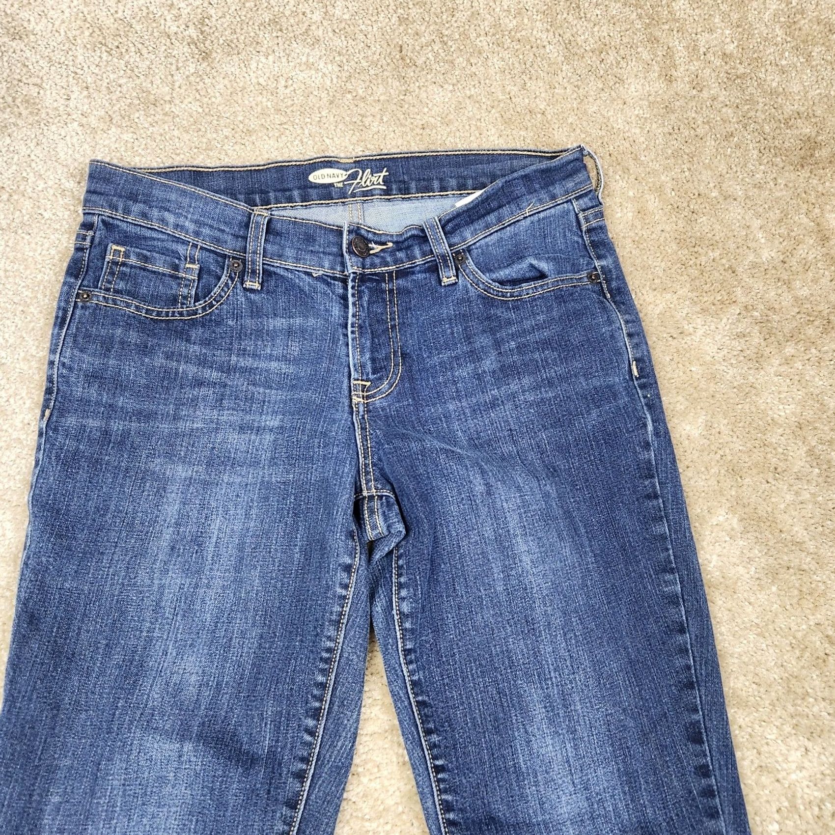 Old Navy Old Navy The Flirt Skinny Stretch Jeans Regular Size 4 Blue Womens B114 Size 27" / US 4 / IT 40 - 2 Thumbnail
