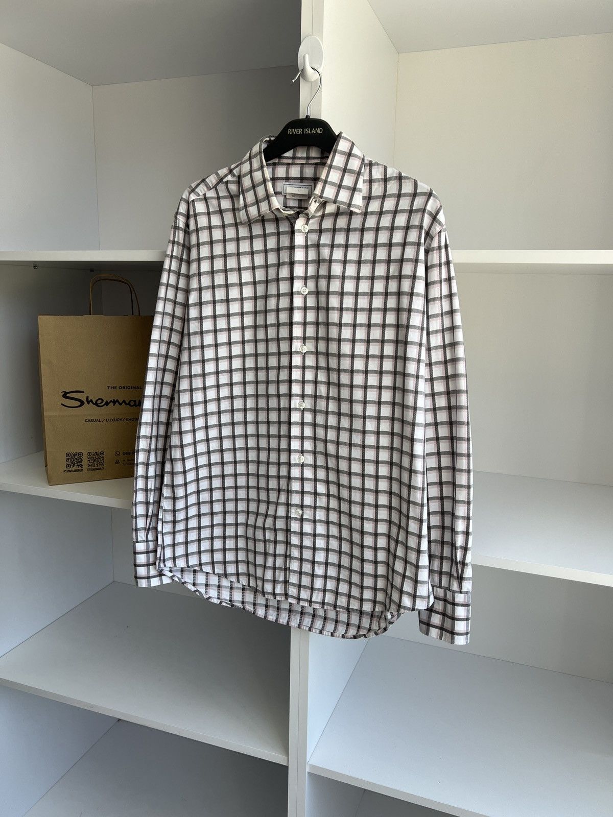 Versace × Vintage Vintage Versace Collection Luxury Shirt Size US L / EU 52-54 / 3 - 3 Thumbnail