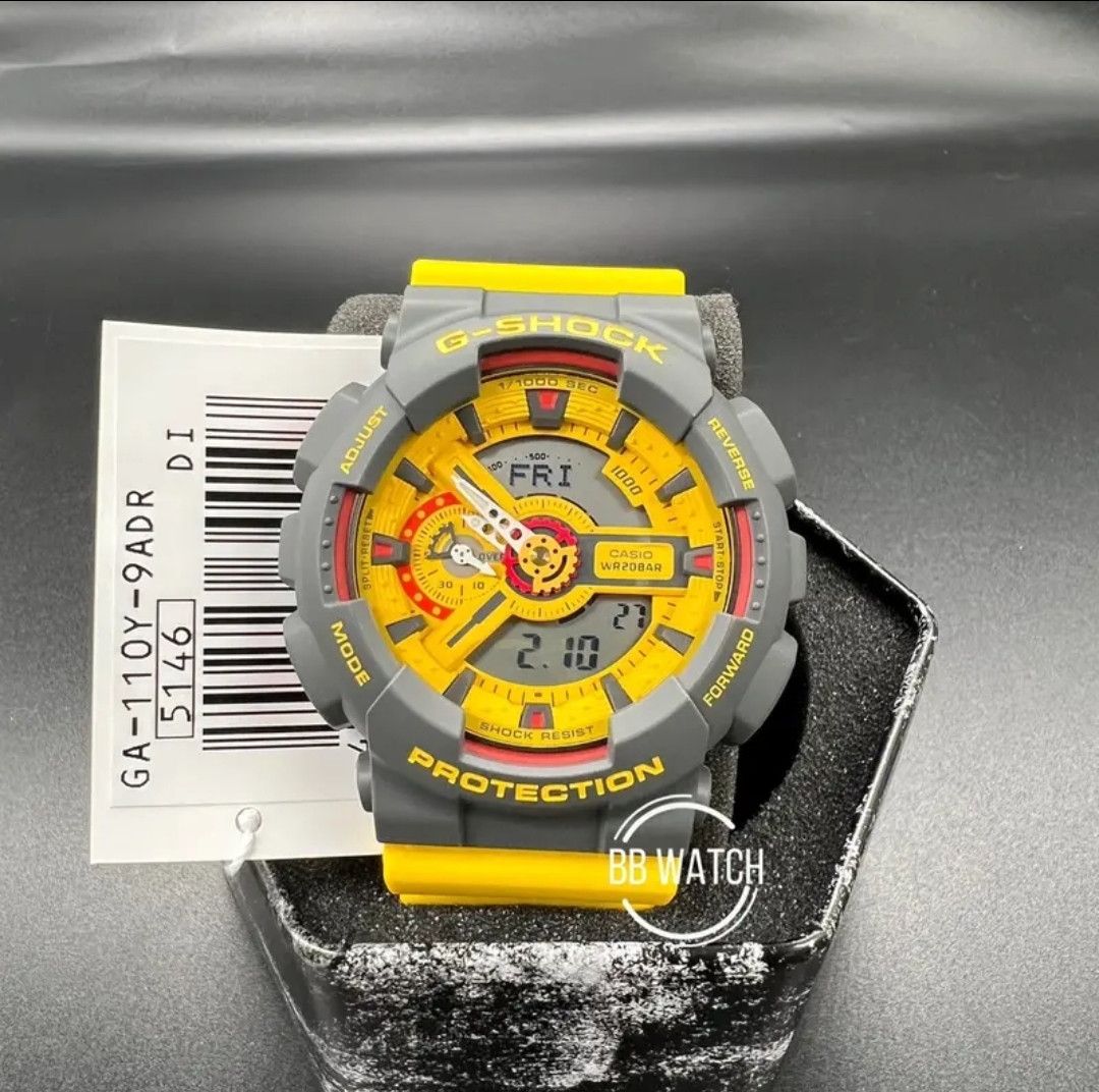 Casio × G Shock Casio G Shock GA-110Y-9A Size ONE SIZE - 1 Thumbnail