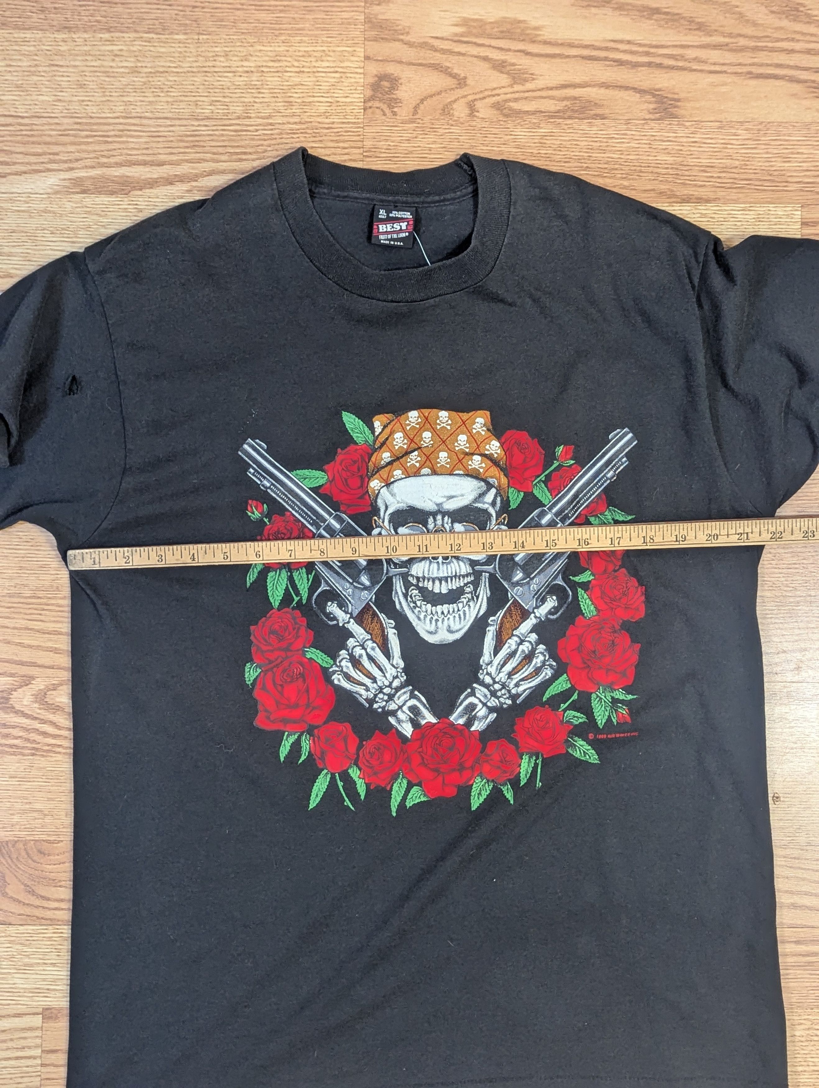 Vintage Vintage Guns N' Roses FOL 90's Gem Size US XL / EU 56 / 4 - 9 Thumbnail