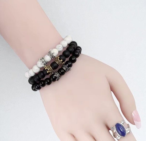 Other Crowned Ring - White / Black Size ONE SIZE - 1 Thumbnail