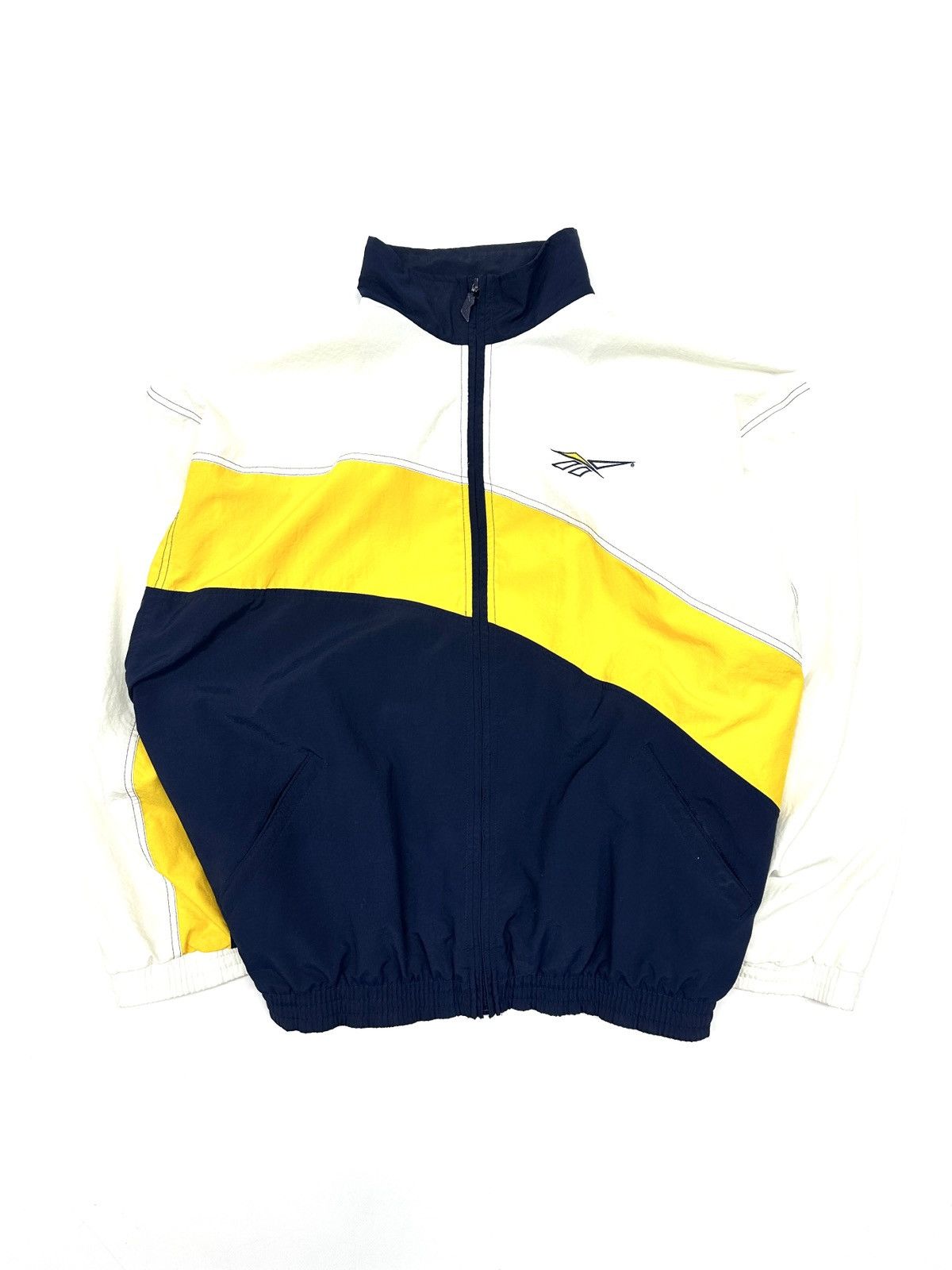 Reebok Vintage Reebok Big Logo Track Jacket Pittsburgh Steelers Size US XXL / EU 58 / 5 - 2 Thumbnail