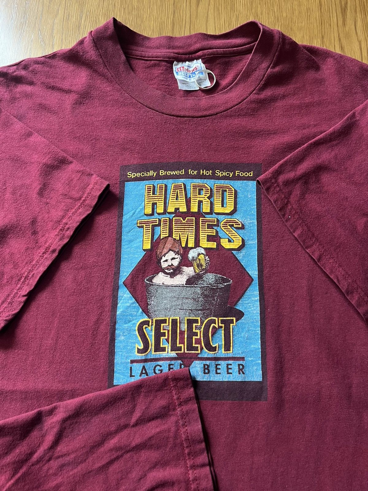 Vintage Promo HARD TIMES SELECT LAGER BEER 90’s Tshirt