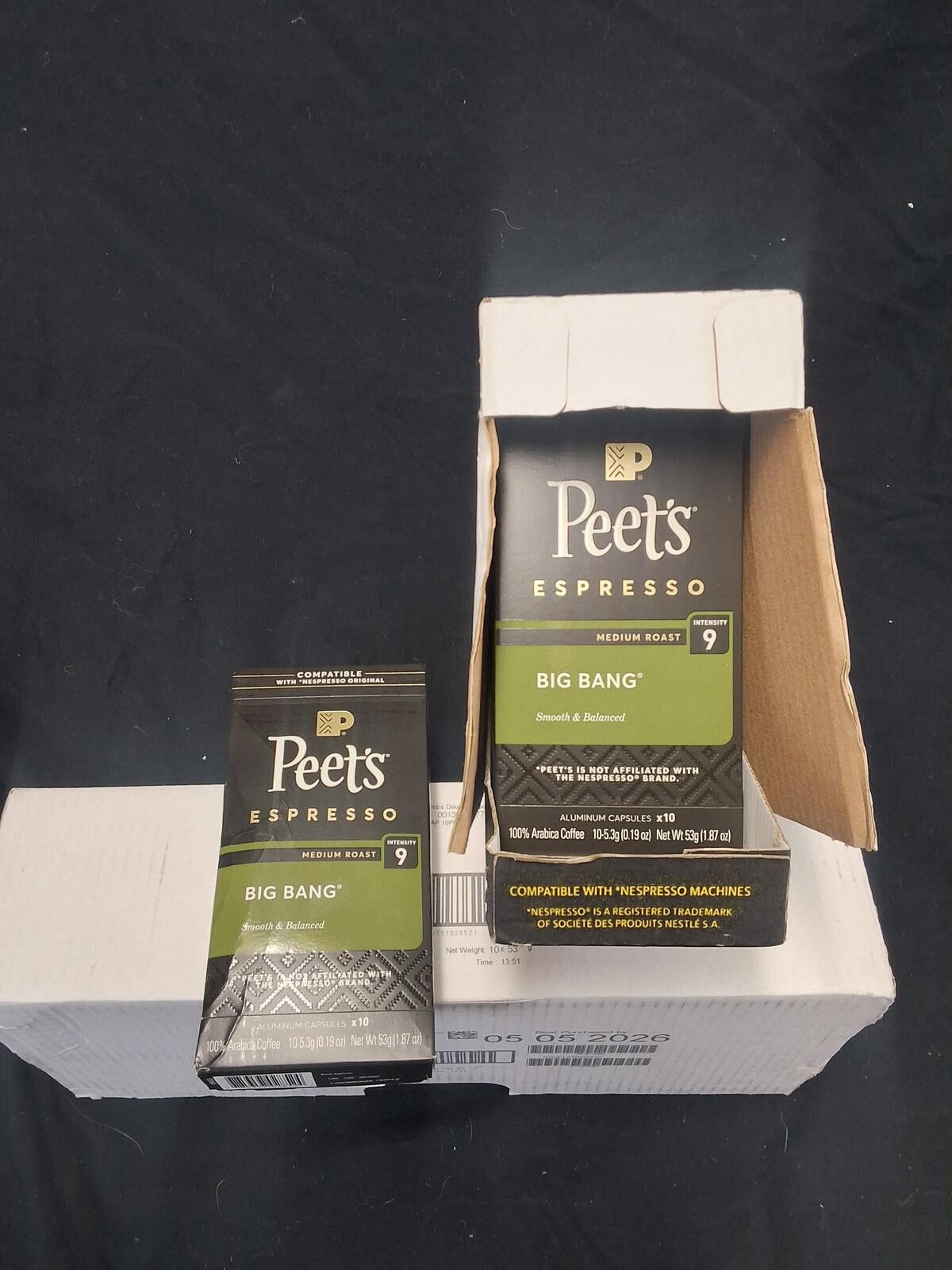 Other Peet's Espresso Big Bang Medium Roast Coffee Pods - 20 Count Size ONE SIZE - 1 Thumbnail