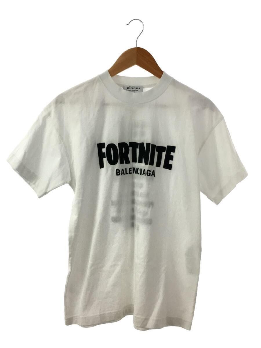 image of Balenciaga Fortnite Limited Edition Tee in White, Men's (Size XS)