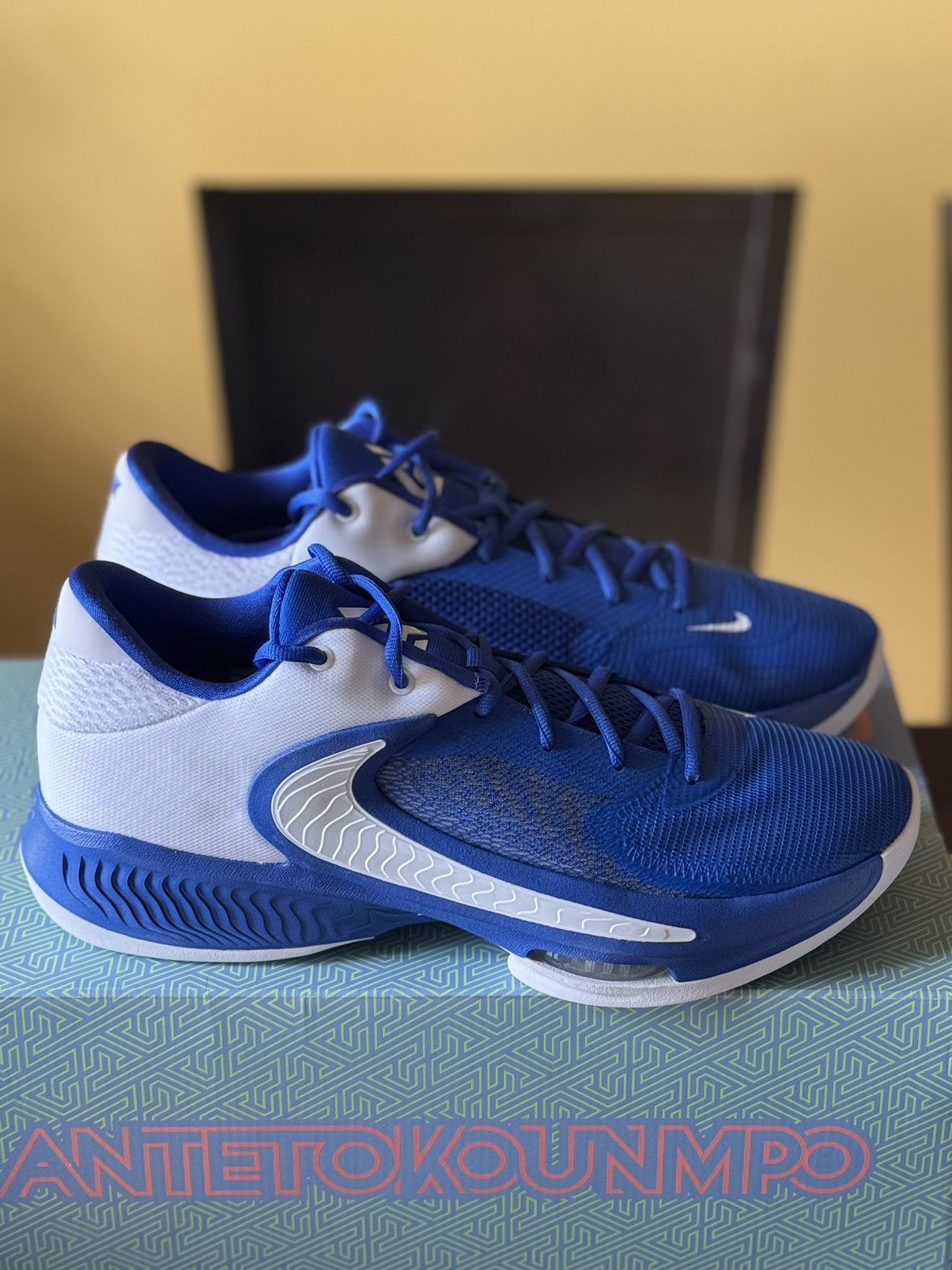 Nike Nike Zoom Freak 4 TB Low Game Royal size 13 Size US 13 / EU 46 - 2 Thumbnail