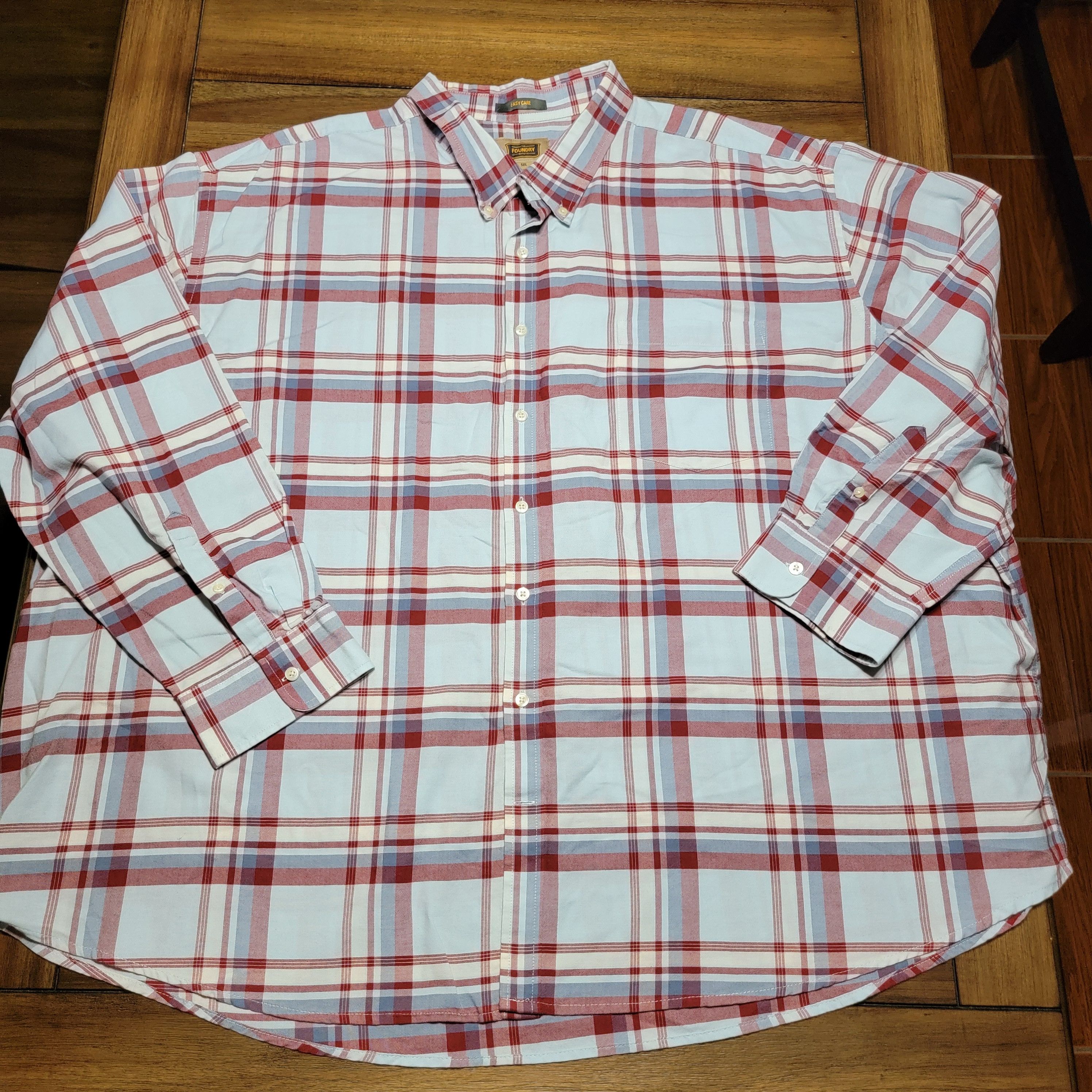 Other The Foundry Long Sleeve Full Button Plaid - Size 5XL Size US XXL / EU 58 / 5 - 1 Thumbnail