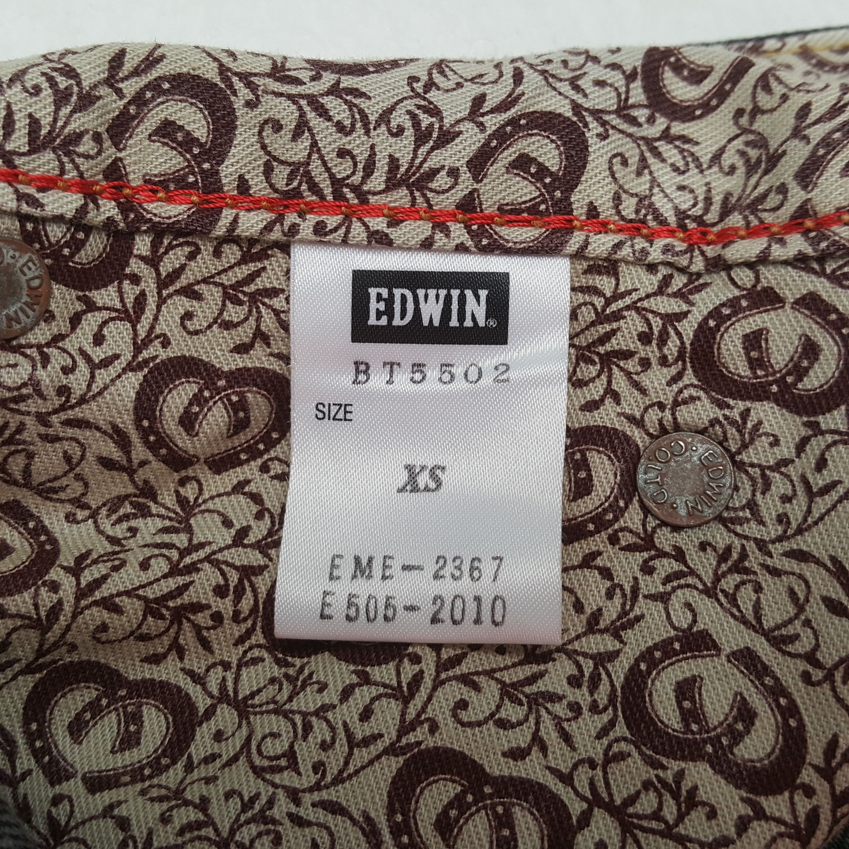 Edwin Edwin 503 Streetwear Style Jeans RR30 Size 28" / US 6 / IT 42 - 13 Thumbnail
