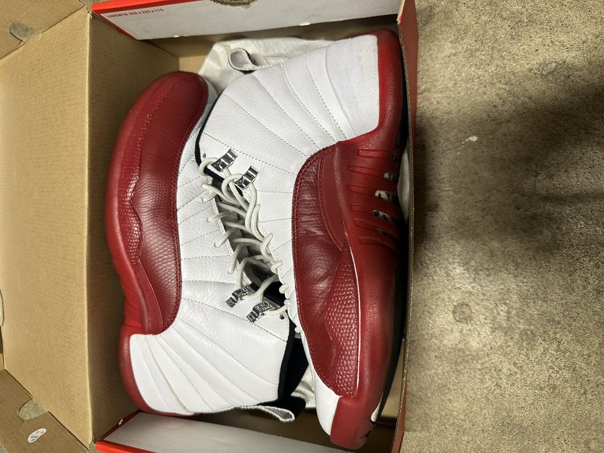 Jordan Brand Jordan 12 Retro ‘Cherry Red’ (2009) Size US 9 / EU 42 - 4 Thumbnail