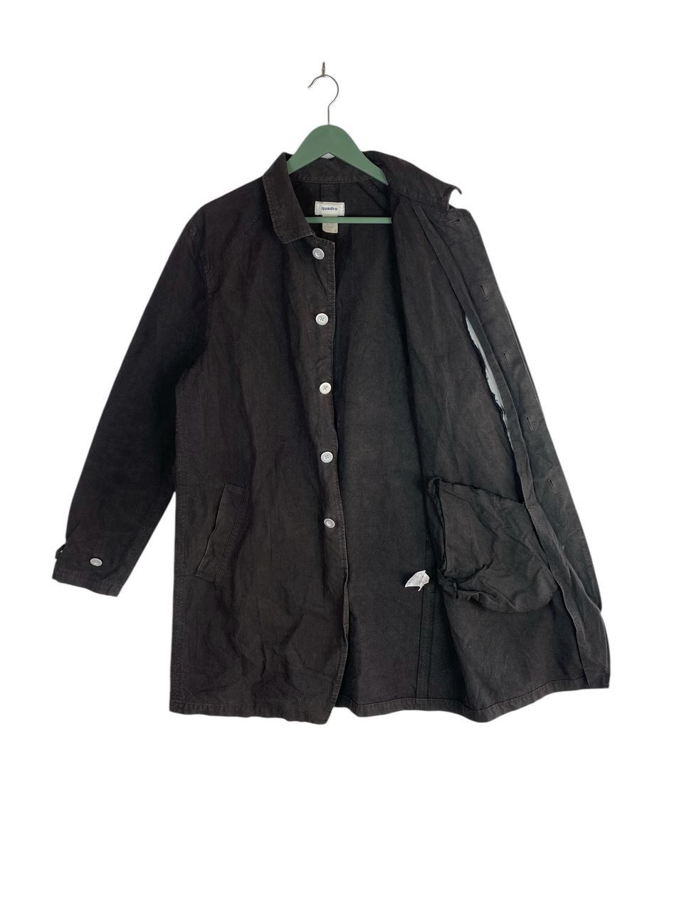 Japanese Brand Vtg 90s rare Quadro japan typewriter jacket Size US M / EU 48-50 / 2 - 1 Thumbnail