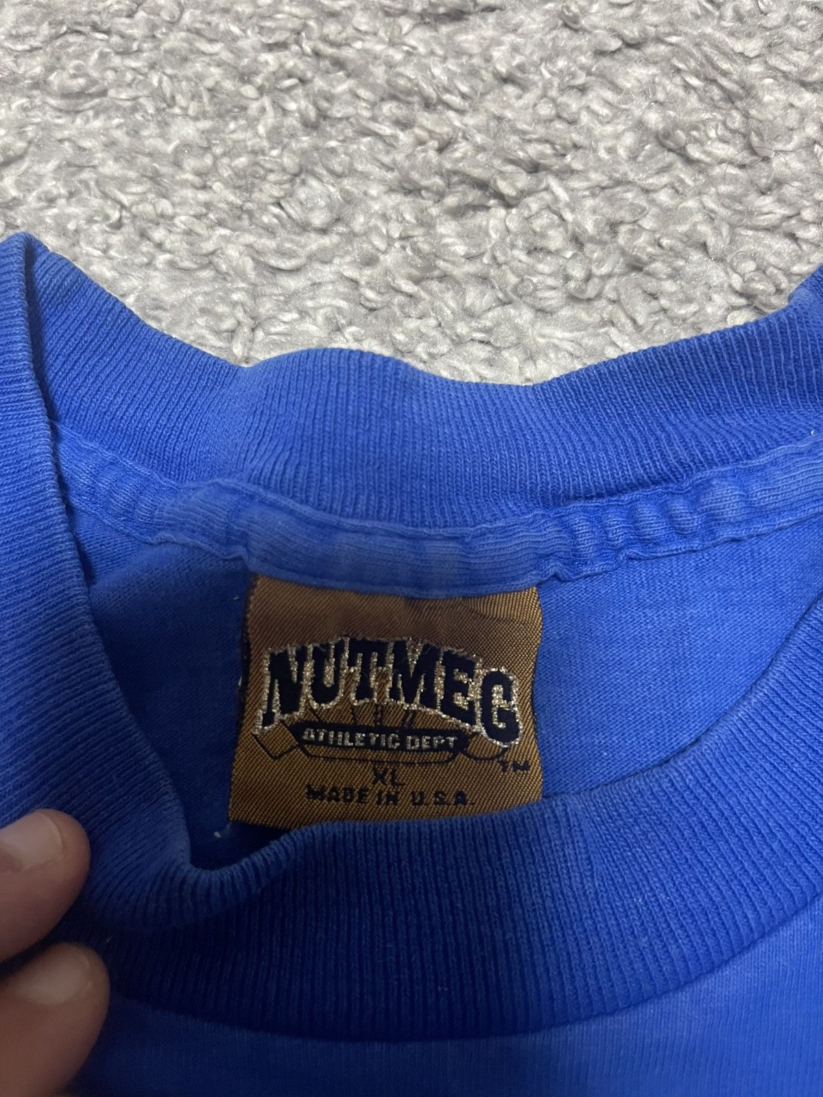 Nutmeg Nutmeg Vintage USA San Francisco Crazy Cats blue size XL Size US XL / EU 56 / 4 - 10 Thumbnail