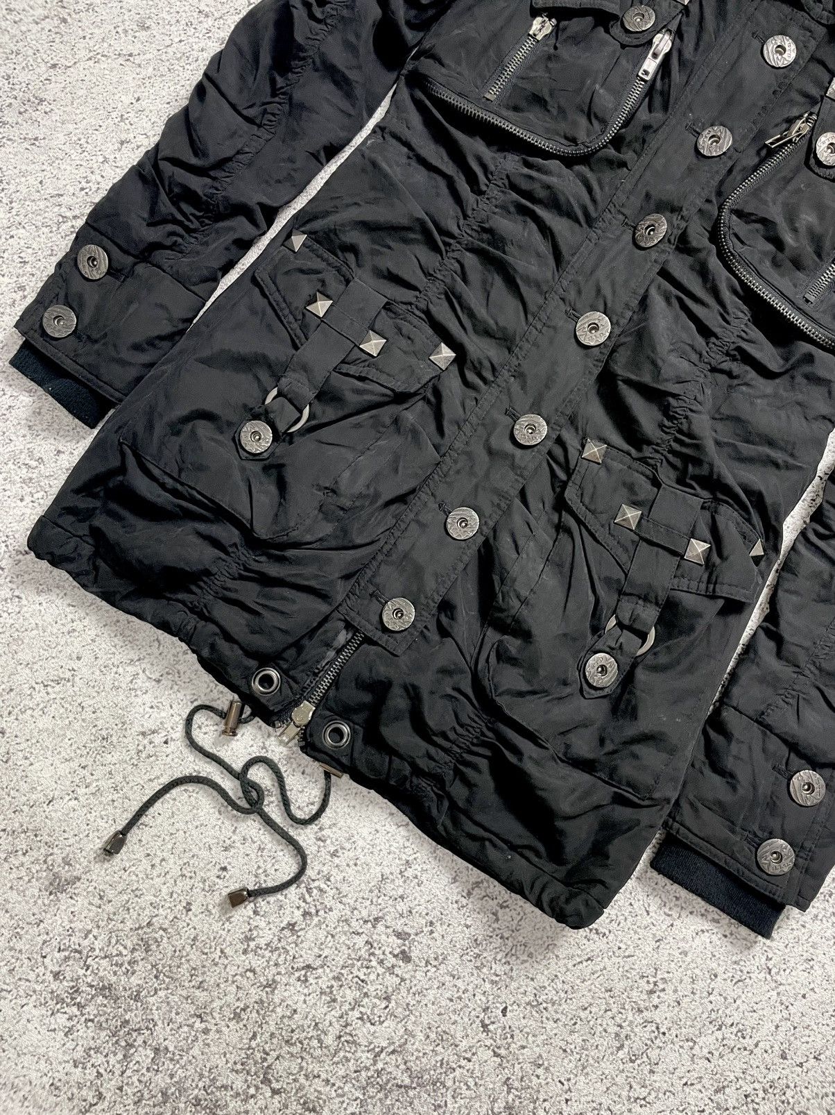 Japanese Brand 2000s D.I.A - Apocalypse Vkei Crumpled Jacket Size US S / EU 44-46 / 1 - 2 Thumbnail