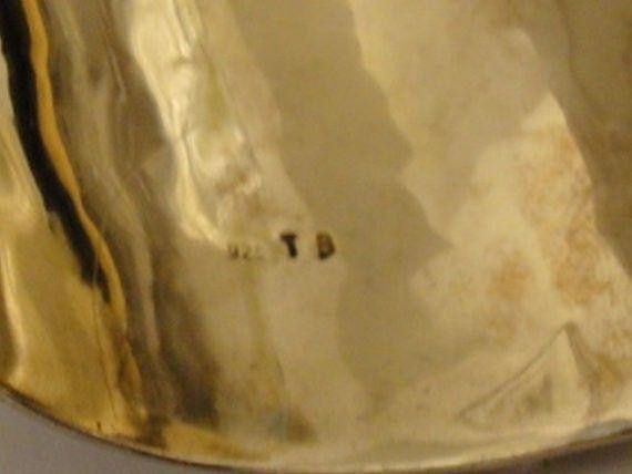 Designer 18kt Gold Vermeil Sterling Phillips Head Cuff Bracelet Size ONE SIZE - 5 Thumbnail