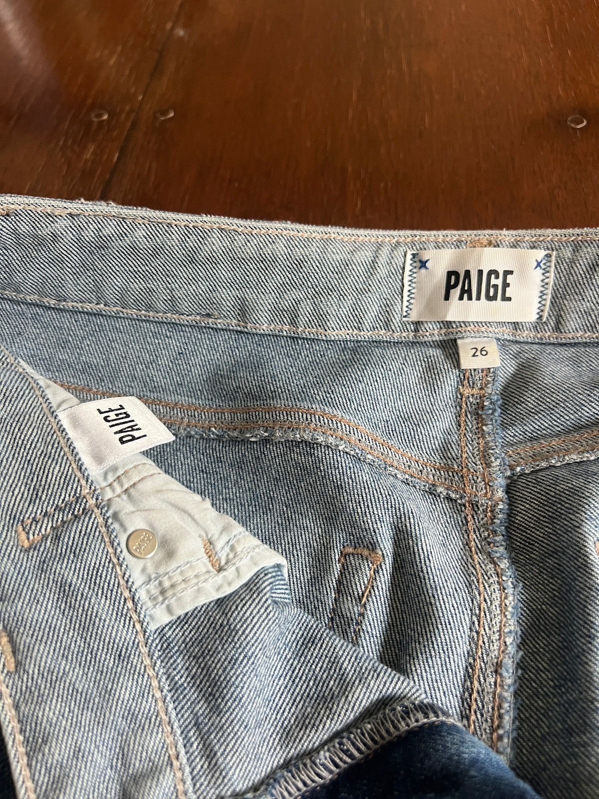 Paige PAIGE - Ripped Slim Jeans - Size 26 Size 26" / US 2 / IT 38 - 3 Thumbnail