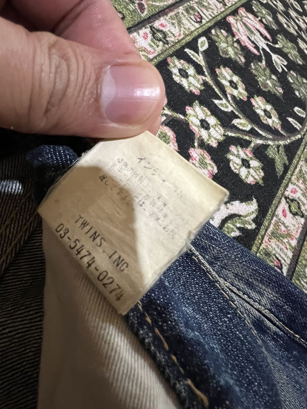 If Six Was Nine × Seditionaries 💥BAGGY💥VINTAGE 90’s ACOUSTIC DISTRESSED SELVEDGE JEANS Size US 34 / EU 50 - 20 Thumbnail