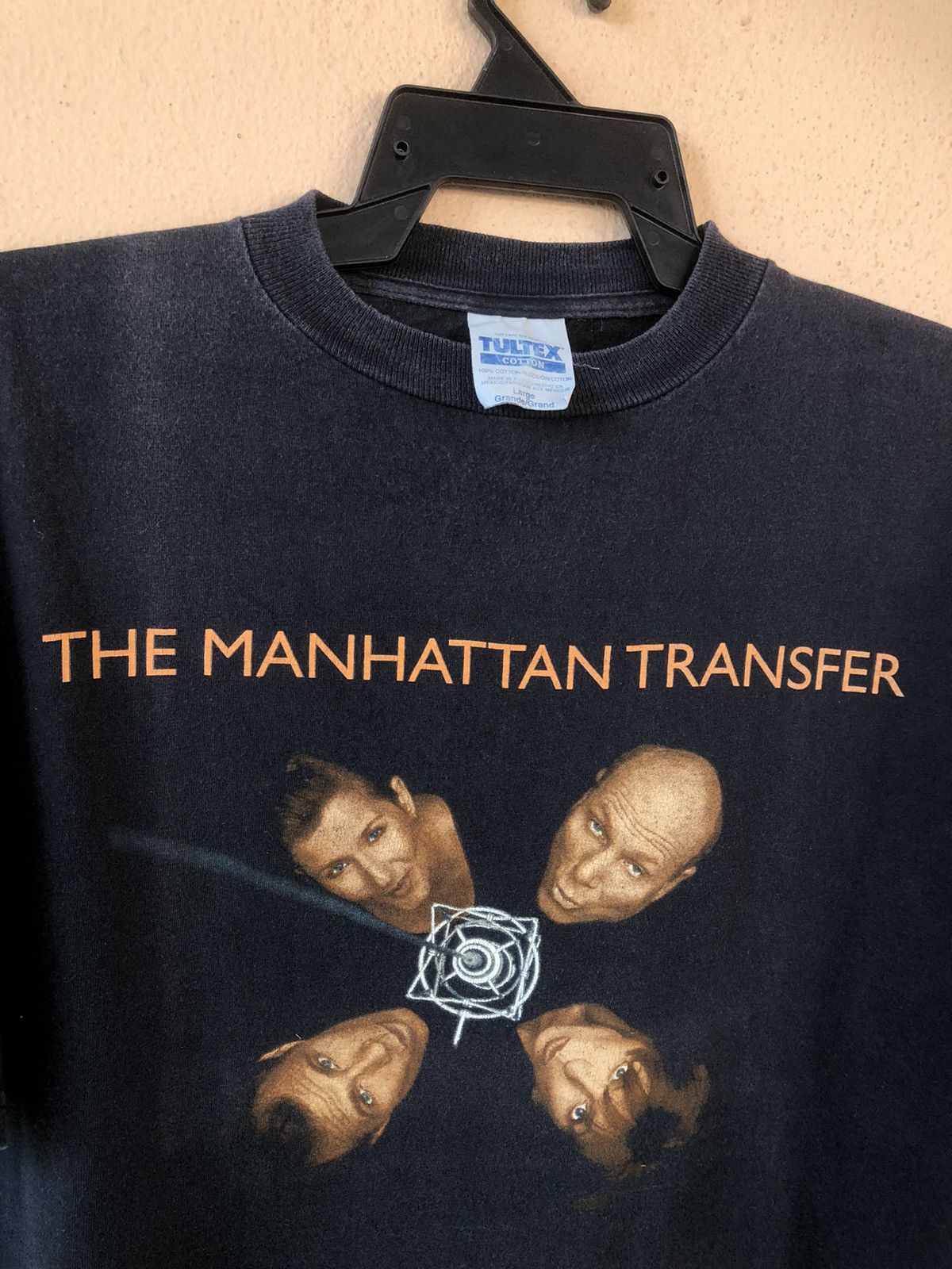 Band Tees × Vintage Vintage 90s THE MANHATTAN TRANSFER Size US L / EU 52-54 / 3 - 7 Thumbnail