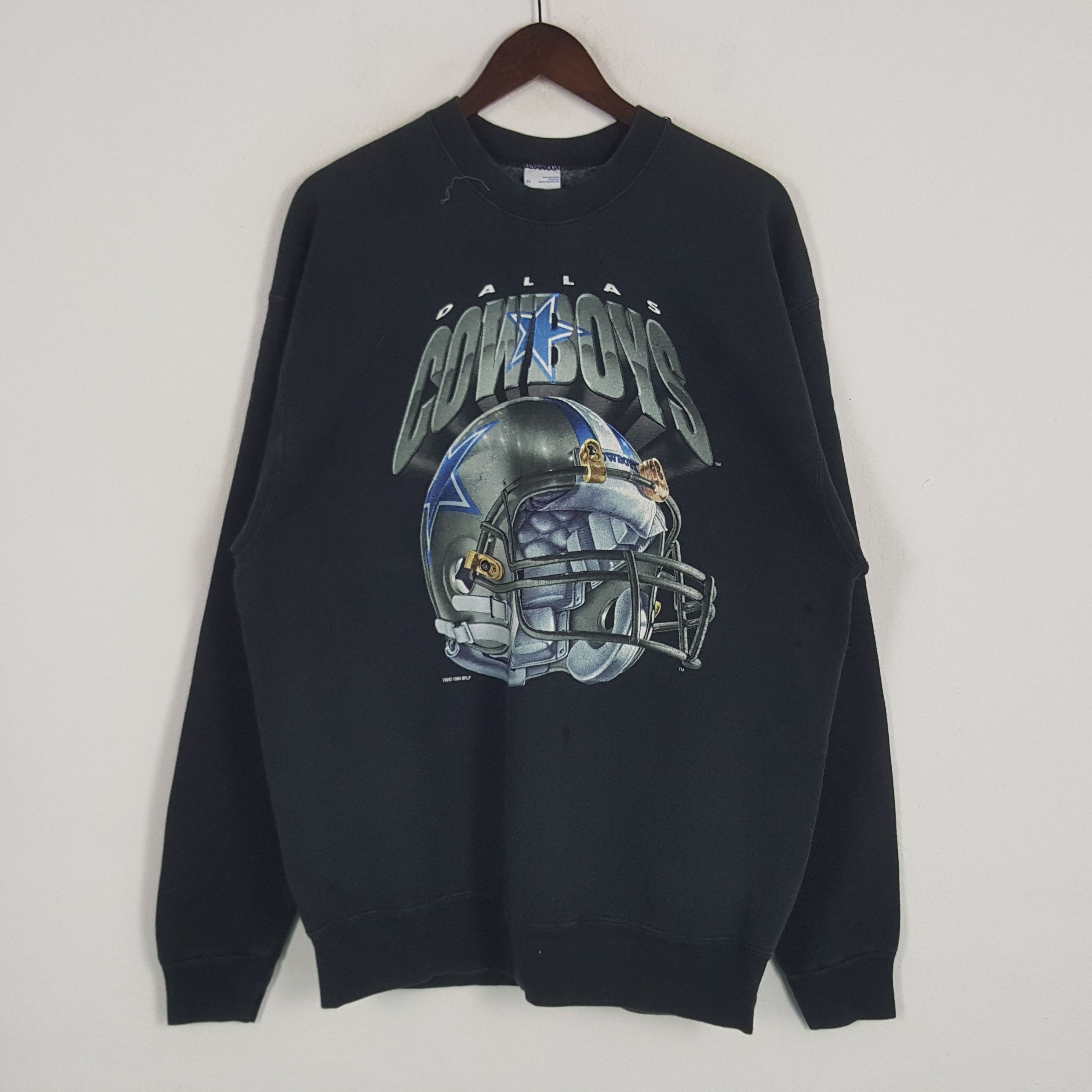 NFL × Vintage Vintage 1994 Dallas Cowboys NFL Team Sweatshirt Size US L / EU 52-54 / 3 - 1 Thumbnail