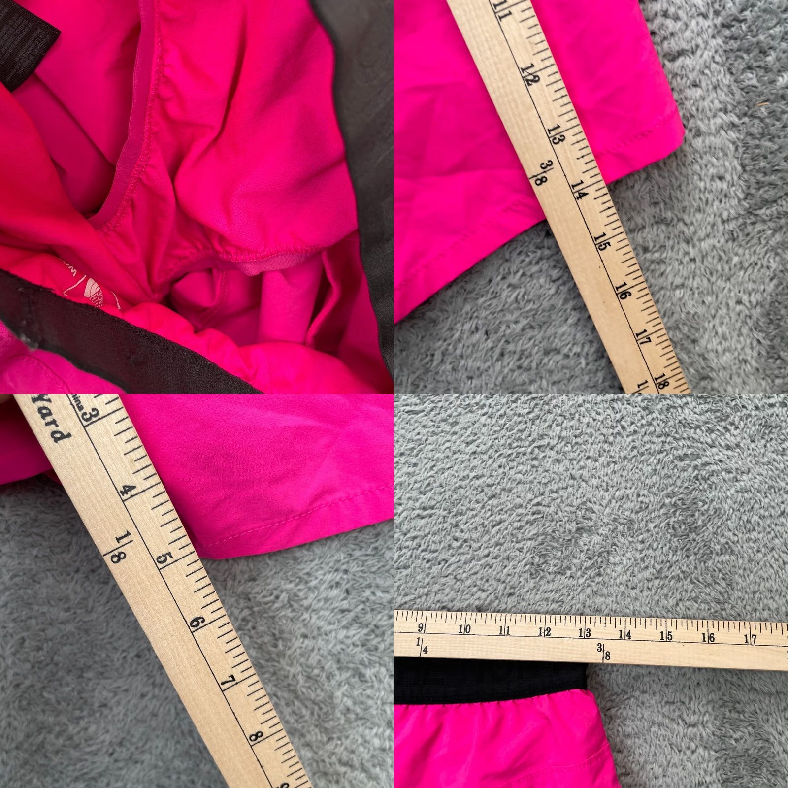 The North Face North Face Women Small Pink Athletic Shorts Stretch Moisture Wicking Gym Running Size 28" / US 6 / IT 42 - 8 Thumbnail