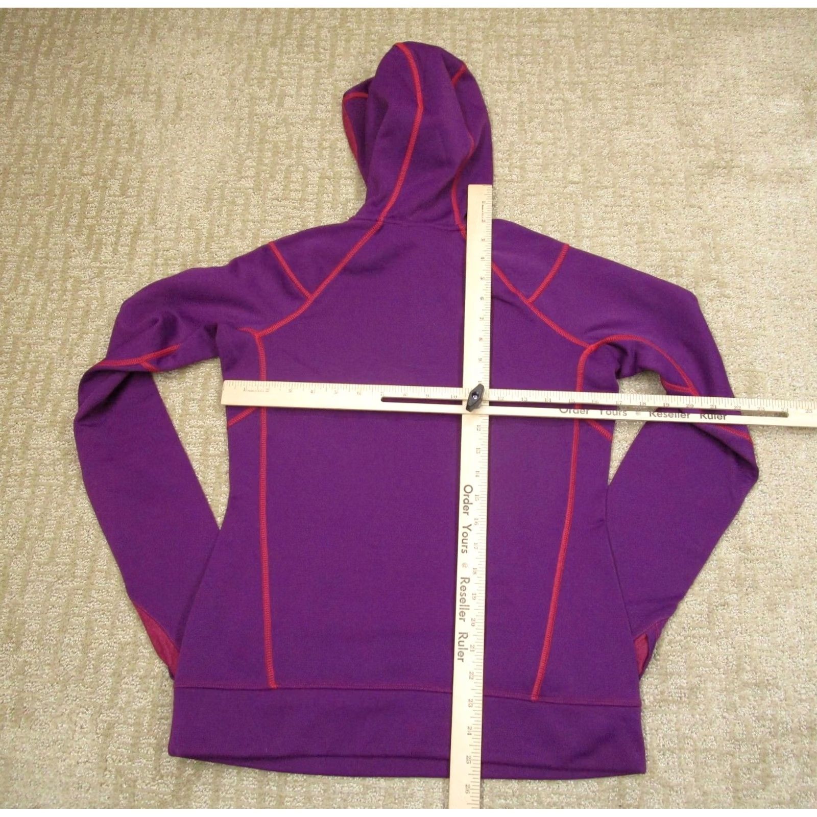 The North Face The North Face Hoodie Women Small Purple Lightweight Quarter Zip Sweatshirt Size S / US 4 / IT 40 - 4 Thumbnail