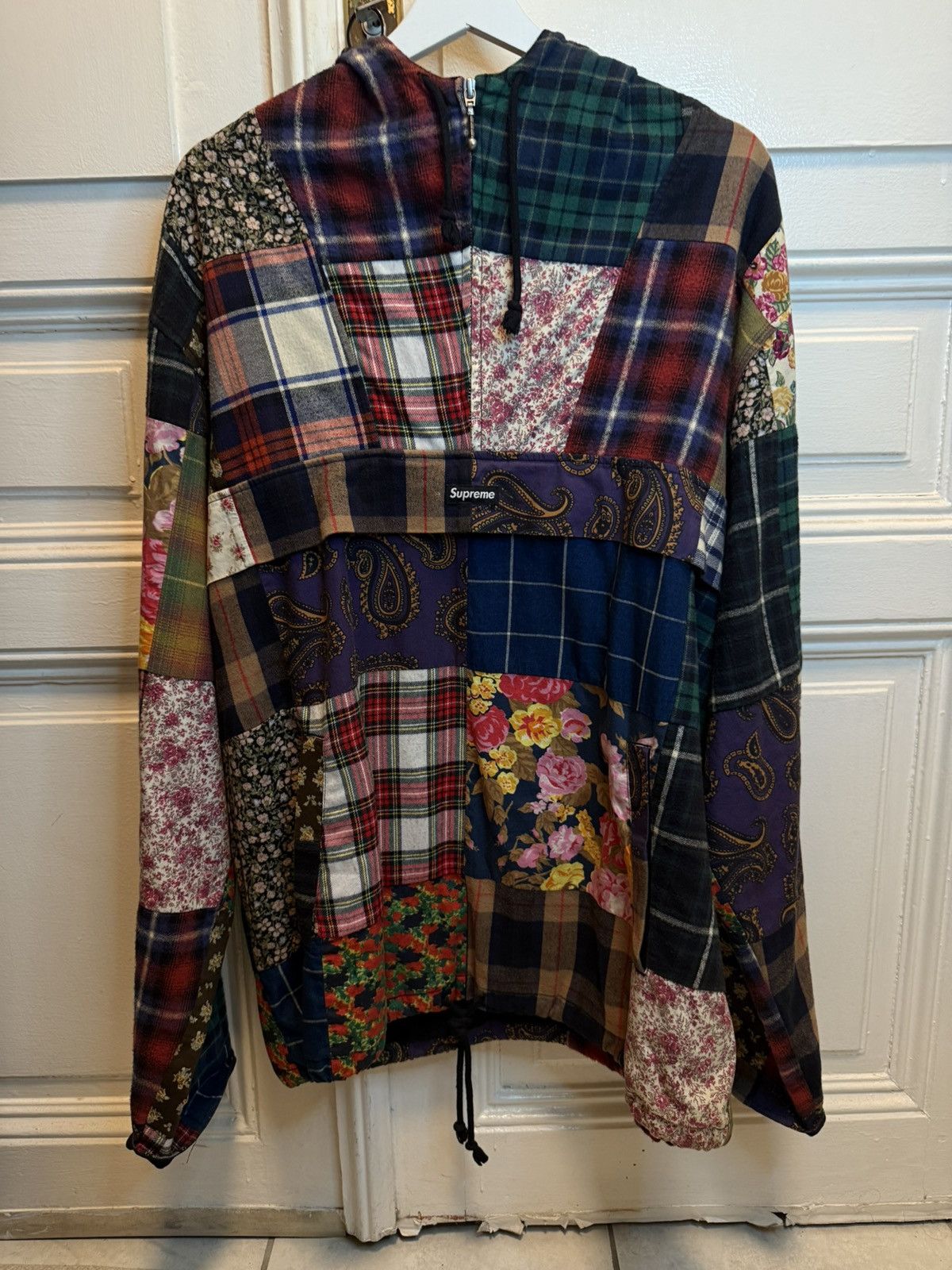 ジャケット・アウター GOODENOUGH Patchwork MadrasHooded Jacket Supreme GOODENOUGH Patchwork Hooded Jacket Multicolor Men's