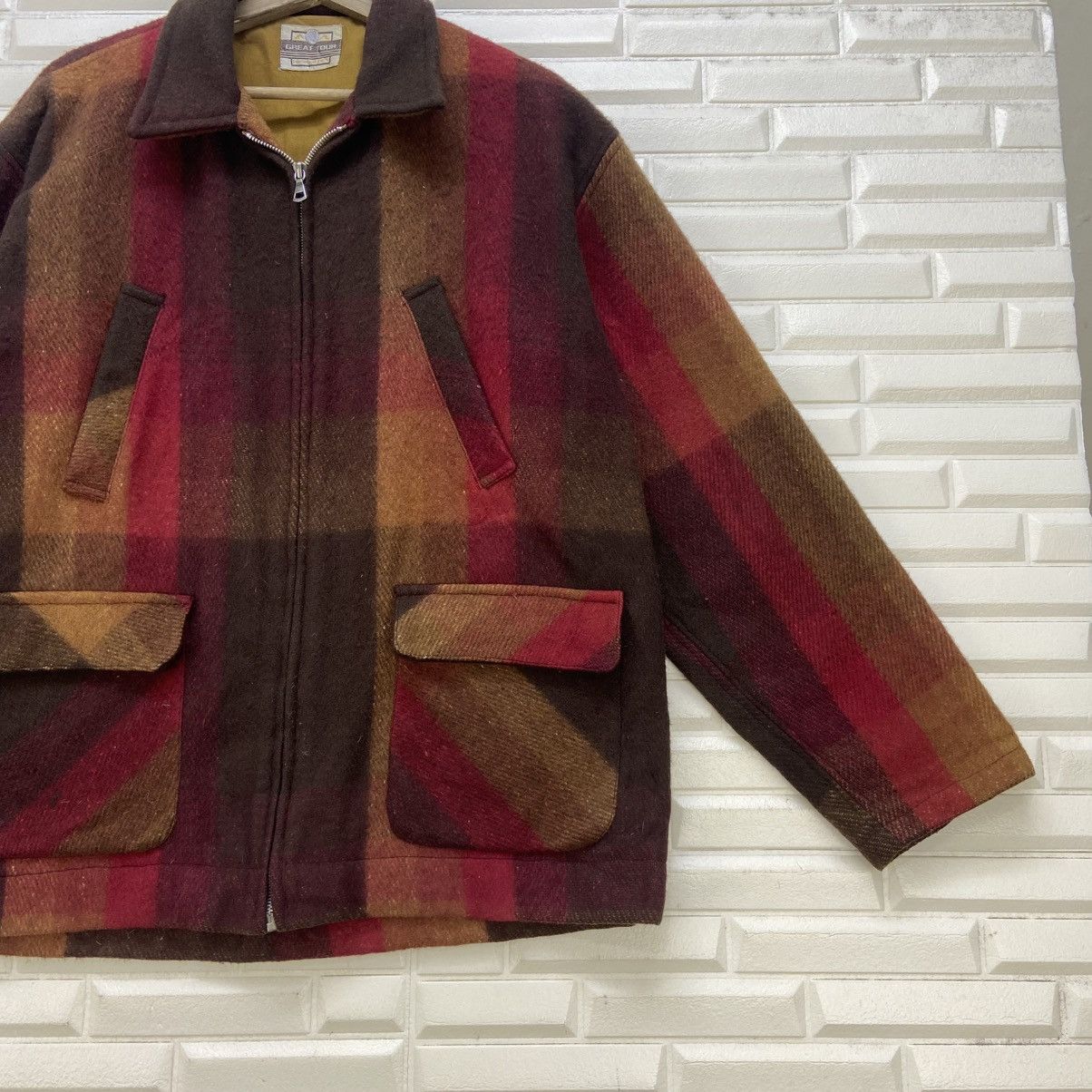 Japanese Brand Vintage Great Tour Navajo Multi Colour Wool Jacket Size US M / EU 48-50 / 2 - 5 Thumbnail