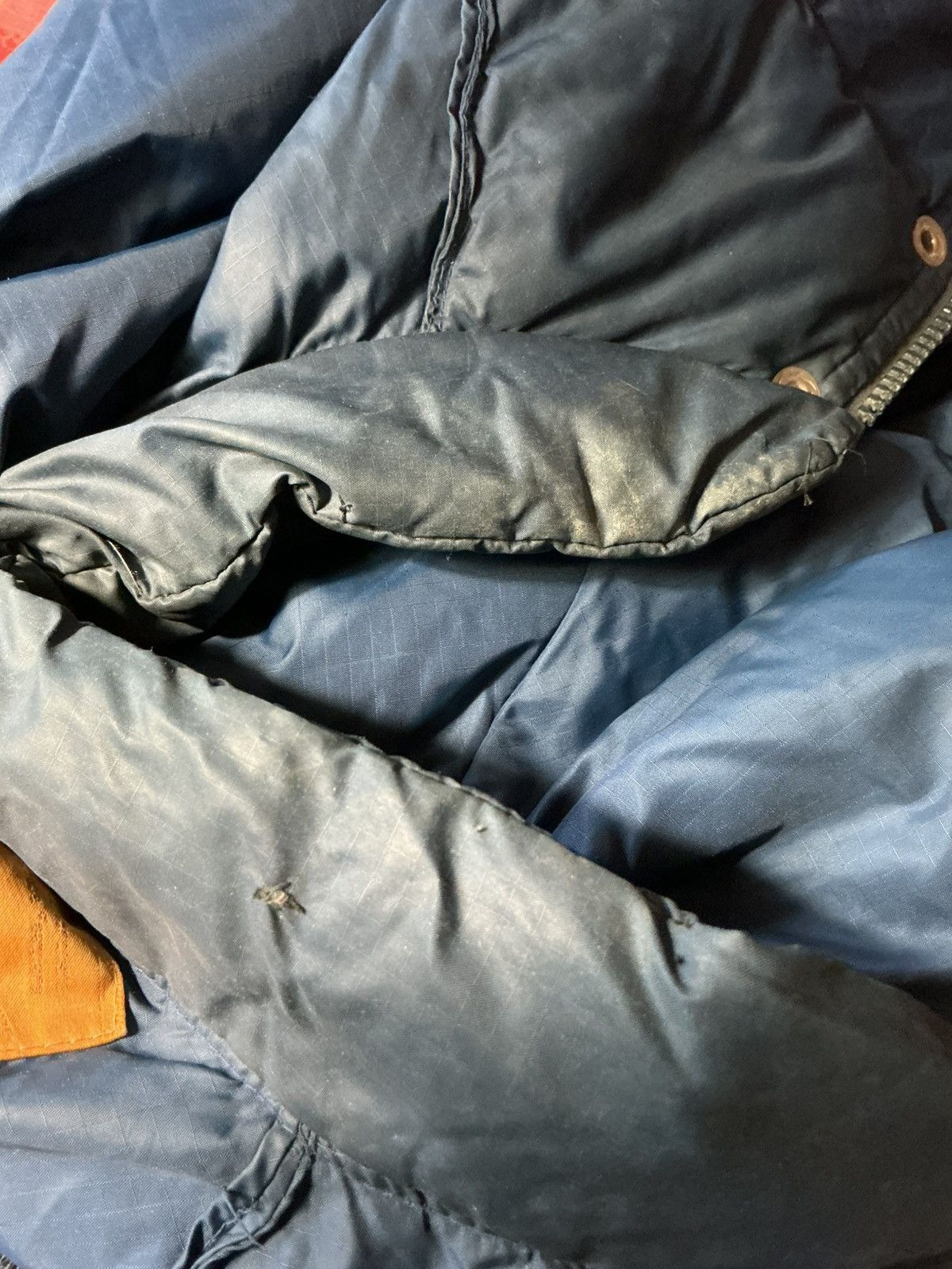 Camel Vintage 70s 80s Camel Northern Goose Down Zip Puffer Jacket Size US XL / EU 56 / 4 - 13 Thumbnail
