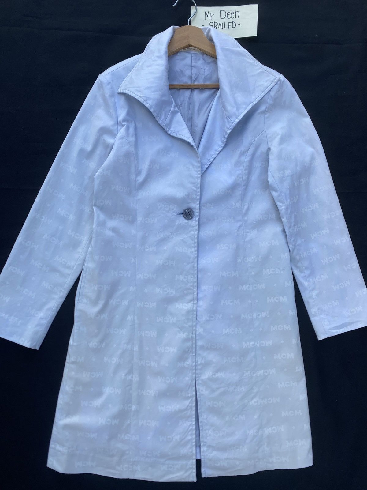 MCM Rare Vintage MCM Monogram Logos Long Coat Size M / US 6-8 / IT 42-44 - 6 Thumbnail