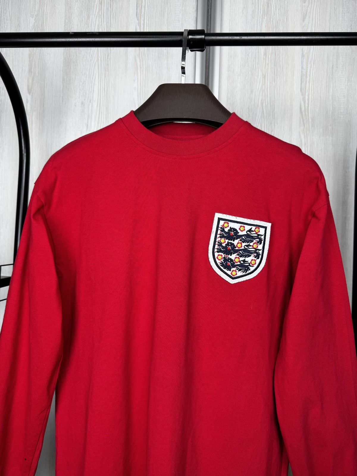 Other England 1966 Football Soccer Jersey Retro Replica Score Draw Size US M / EU 48-50 / 2 - 3 Thumbnail