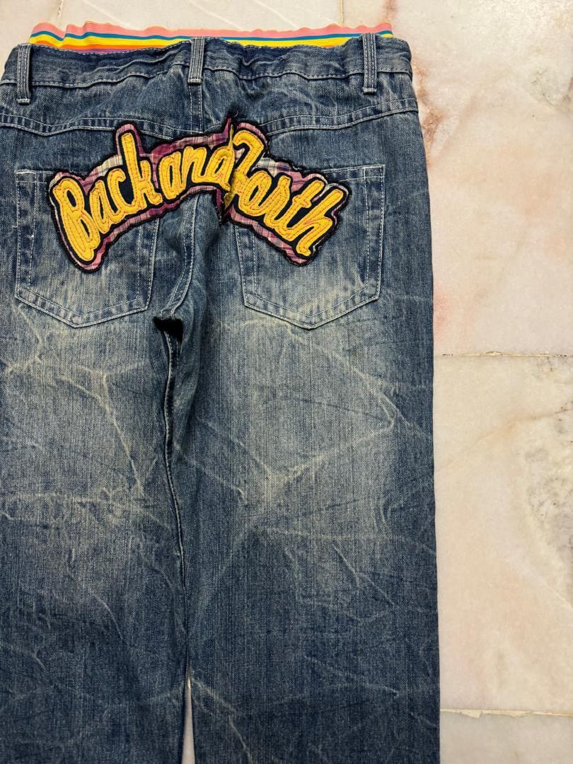 Undercover 💥Double Waist💥Vintage 90’s Japanese Whisker Distressed Rare Size 31" - 17 Thumbnail