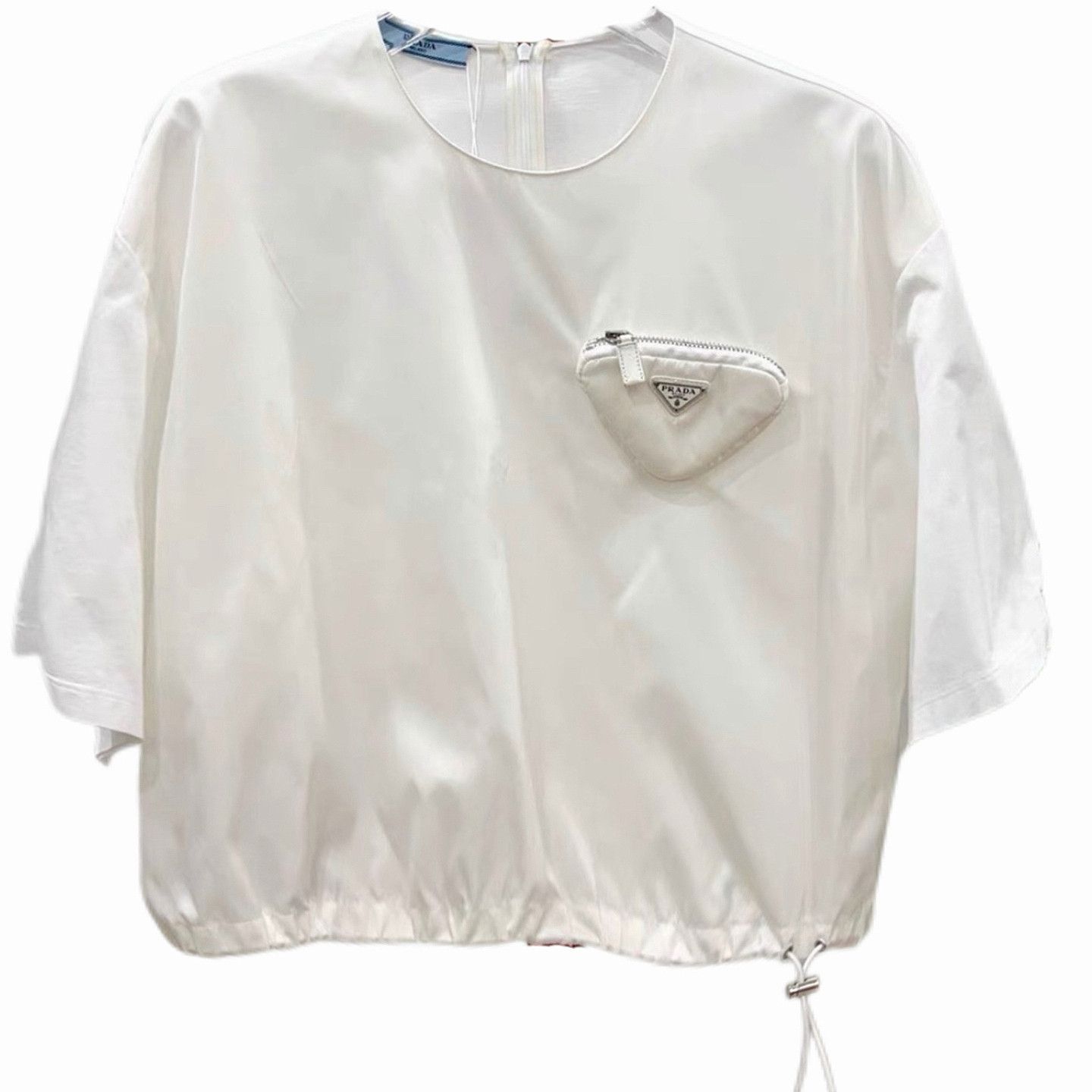 Prada Prada Re-Nylon Pocket T-Shirt Size M Size US M / EU 48-50 / 2 - 1 Thumbnail