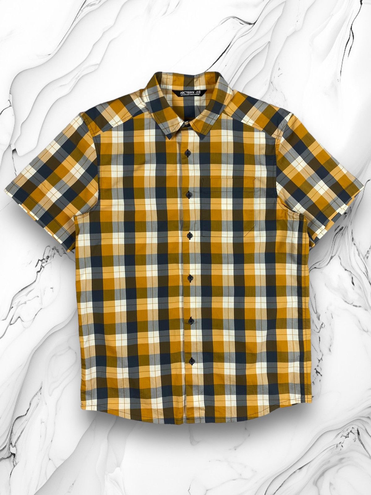 Arc'teryx Arc’teryx Outdoor Life Drill Checkered Button Up Shirt Size US M / EU 48-50 / 2 - 1 Thumbnail