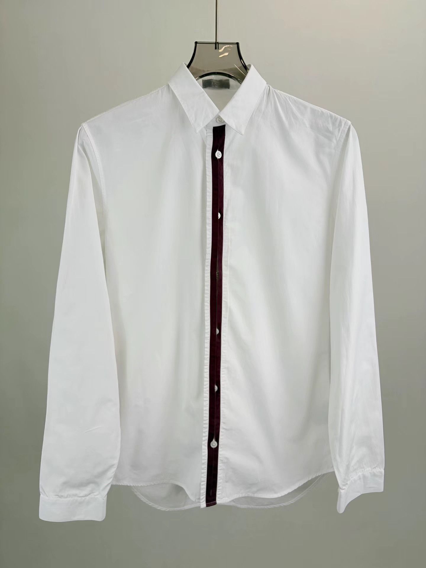 Dior DIOR Runway White Long Sleeve Shirt Size XS / US 0-2 / IT 36-38 - 1 Thumbnail