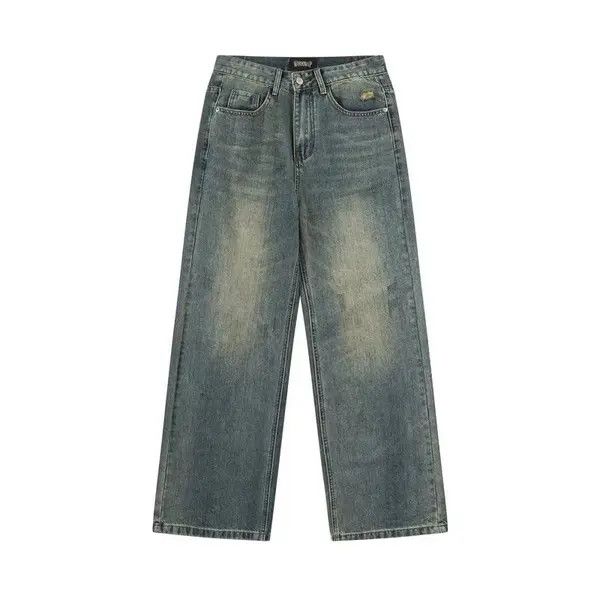 VIBE High Street Vintage Loose Fit Jeans Light Blue Size US 34 / EU 50 - 1 Thumbnail