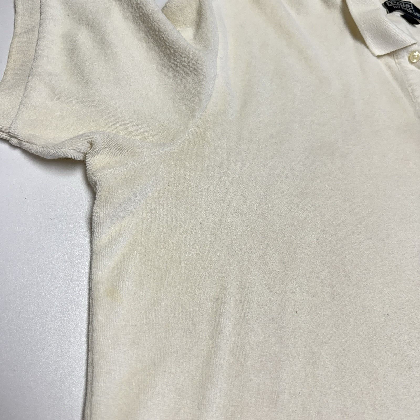 Polo Ralph Lauren Ralph Lauren Polo Terry Cloth Shirt Mens XL 25x28 White Shor Size US XL / EU 56 / 4 - 8 Thumbnail