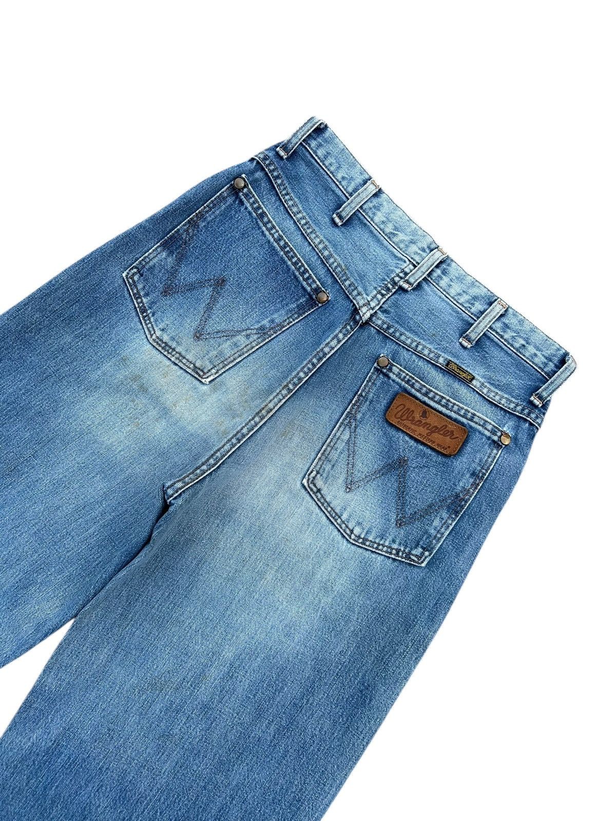 Kapital Vintage Wrangler Selvedge Baggy Distressed Faded Denim jeans Size US 28 / EU 44 - 11 Thumbnail