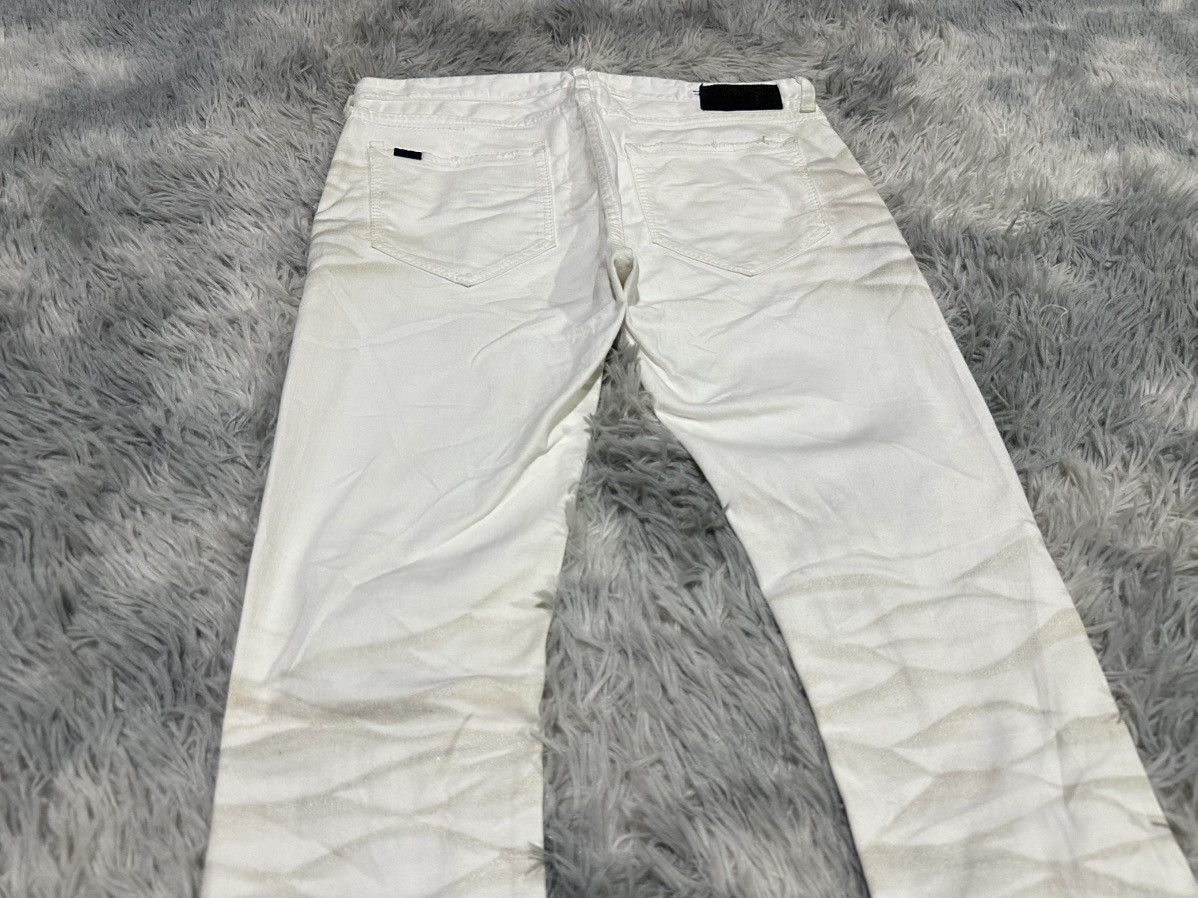 CIVARIZE 🔥Y2K Archived Civarize Clawmark Skinny White Denim Size US 30 / EU 46 - 6 Thumbnail