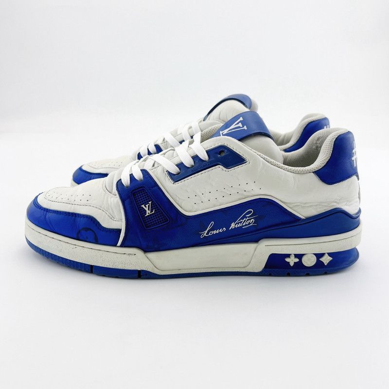 Louis Vuitton Louis Vuitton Trainer Low-Top Fashion Sneakers - Size US 8.5 / EU 41-42 - 1 Thumbnail