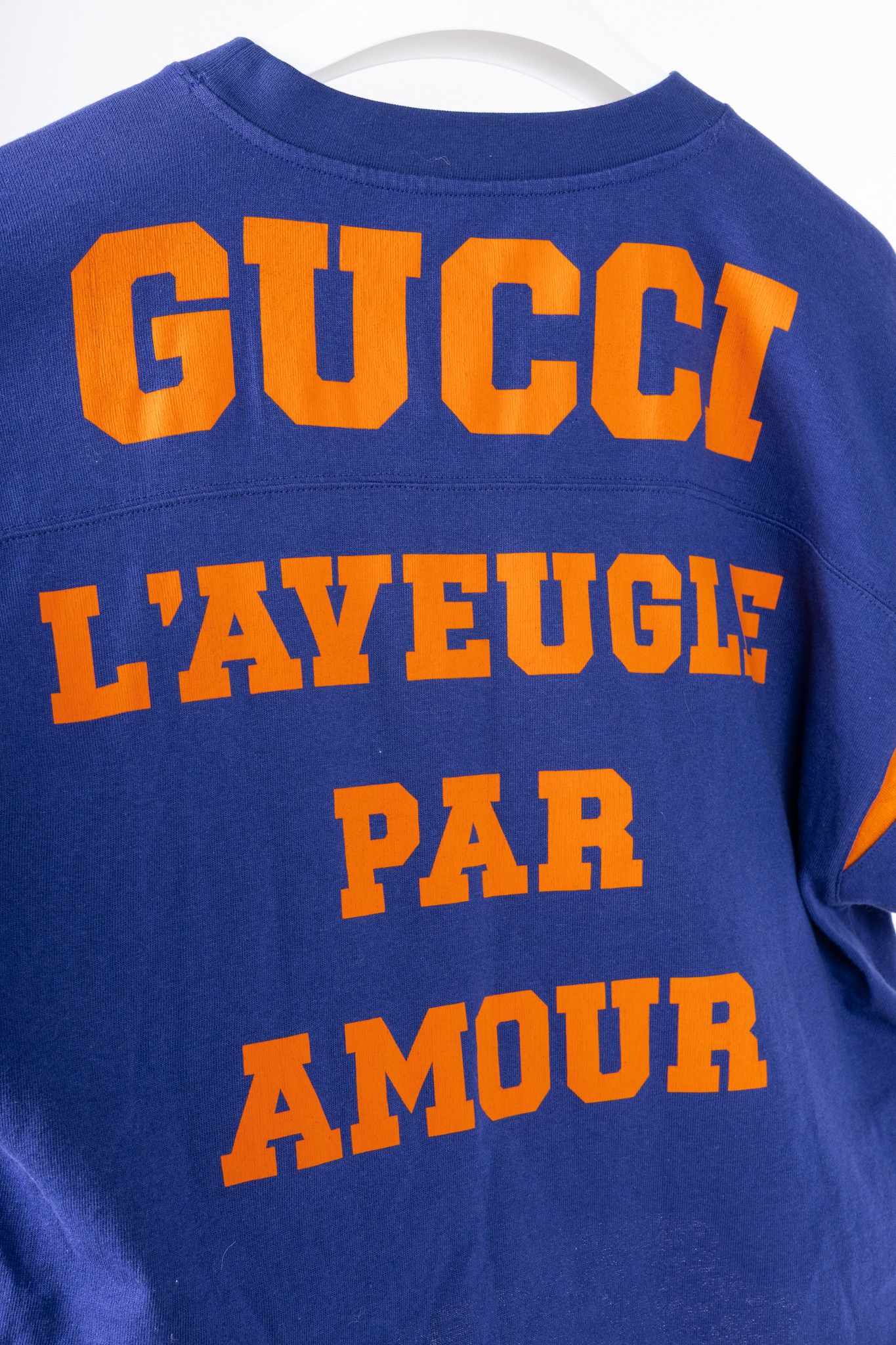 Gucci Gucci AW/21 1921 L'Aveugle Par Amour Graphic Cropped T-Shirt Size S / US 4 / IT 40 - 7 Thumbnail