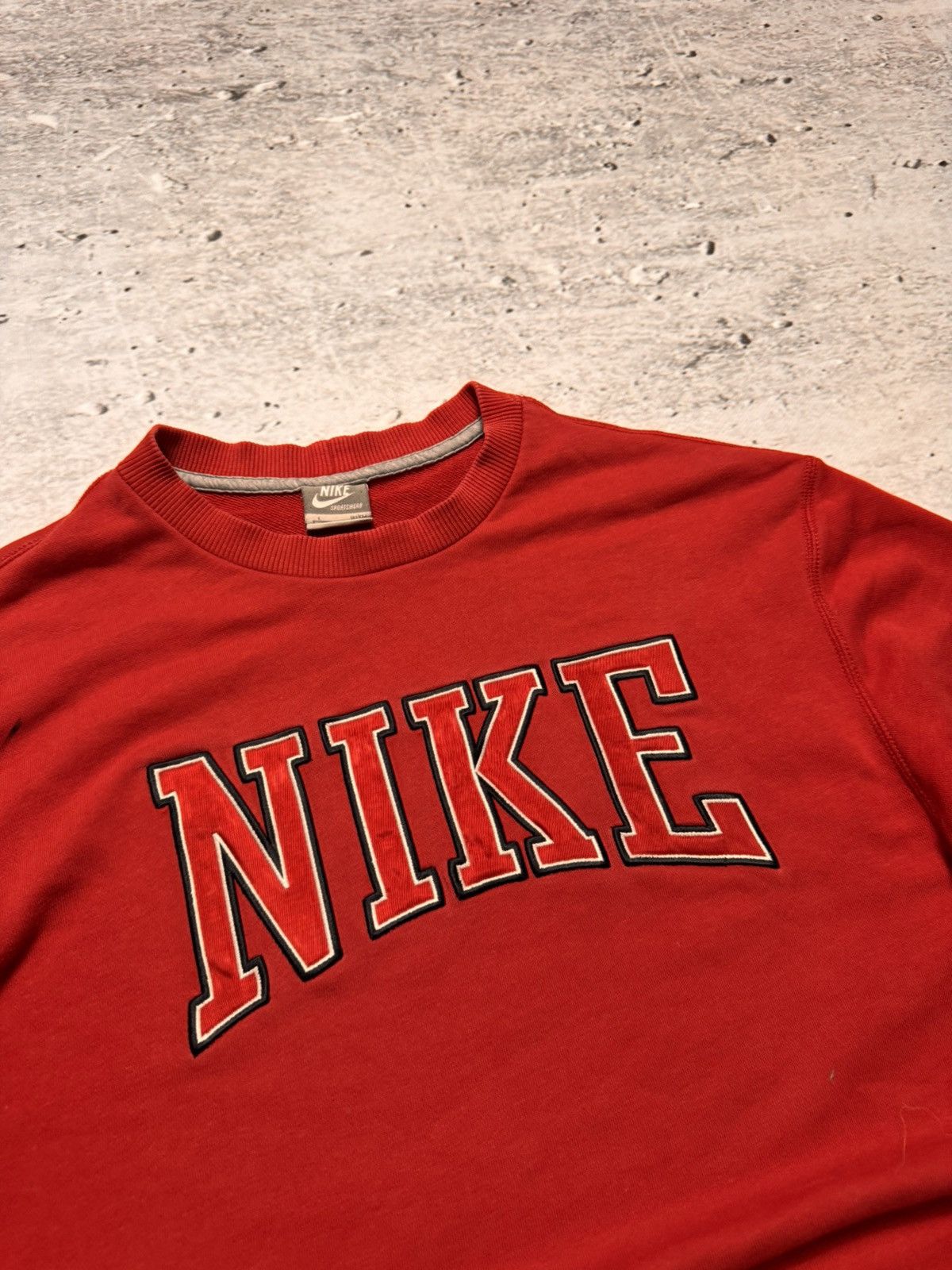 Nike × Vintage NIKE VINTAGE CENTER LOGO OVERSIZE BOXY SWEATSHIRT Size US L / EU 52-54 / 3 - 3 Thumbnail