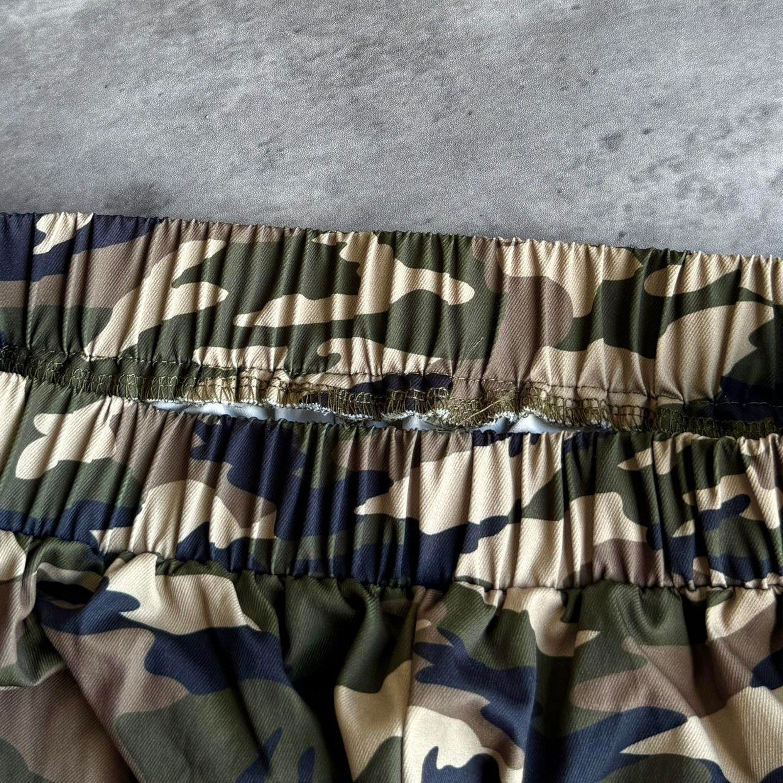 JNCO × Vintage Vintage Y2K Baggy Wide Leg Camo Technical Grunge Opium Pants Size US 29 - 3 Thumbnail