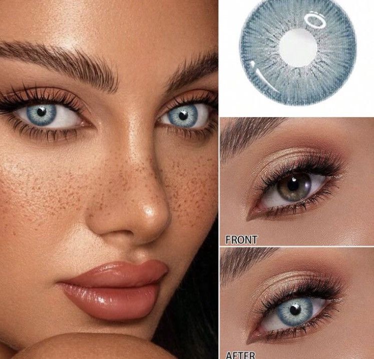 Other Blue contacts Size ONE SIZE - 4 Thumbnail