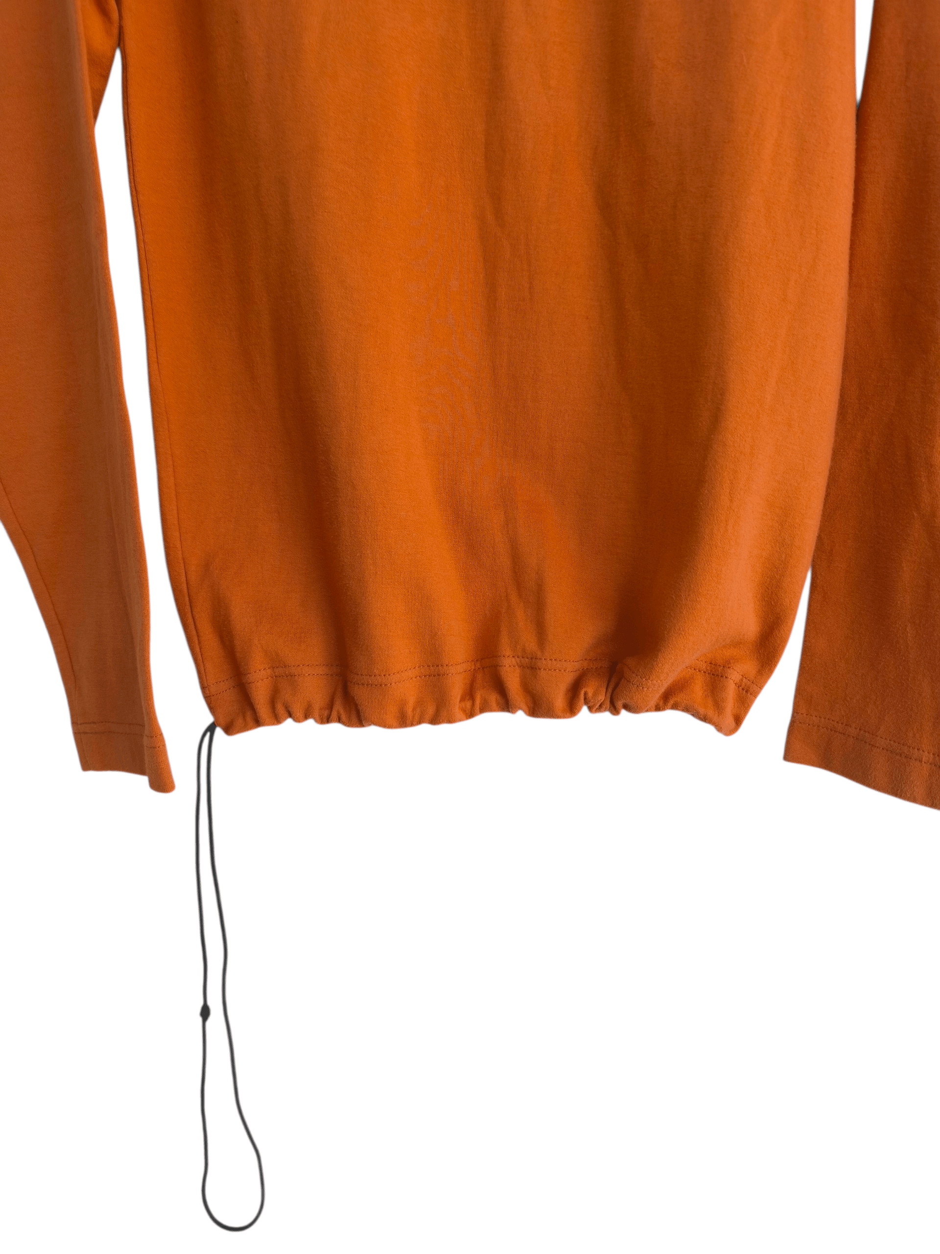 Comme des Garcons Comme des Garcons homme plus drawstring longsleeve t shirt Size US M / EU 48-50 / 2 - 2 Thumbnail